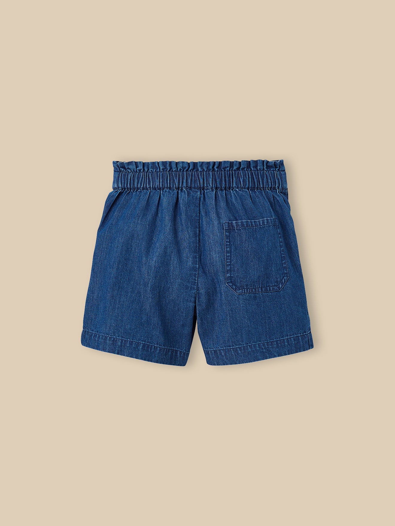Short Fille en denim light