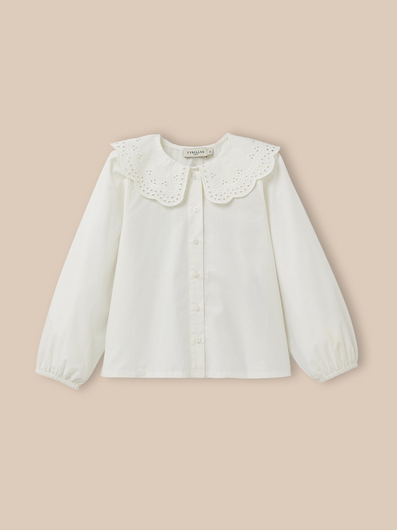 Blouse Fille maxi col