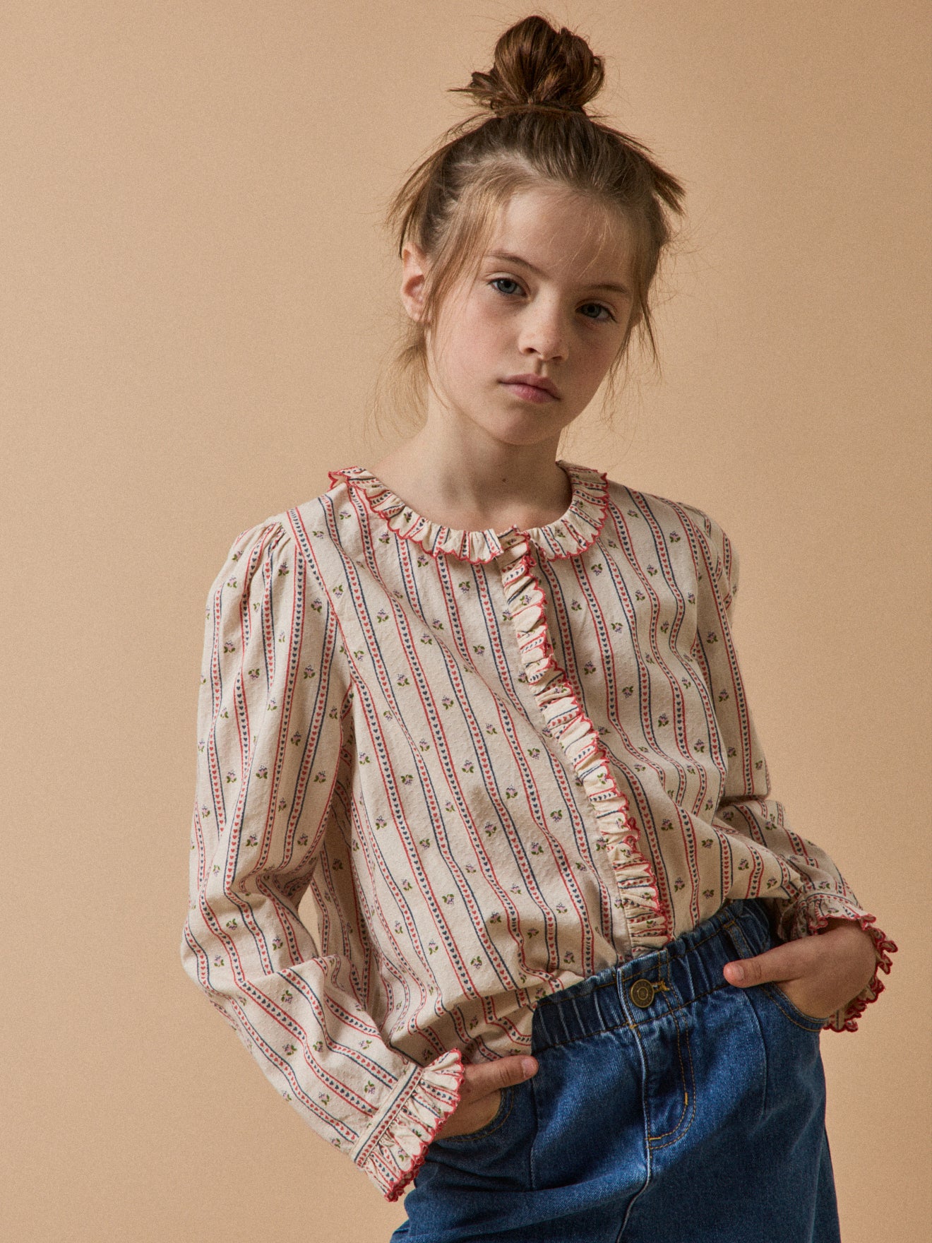 Blouse imprimée Fille