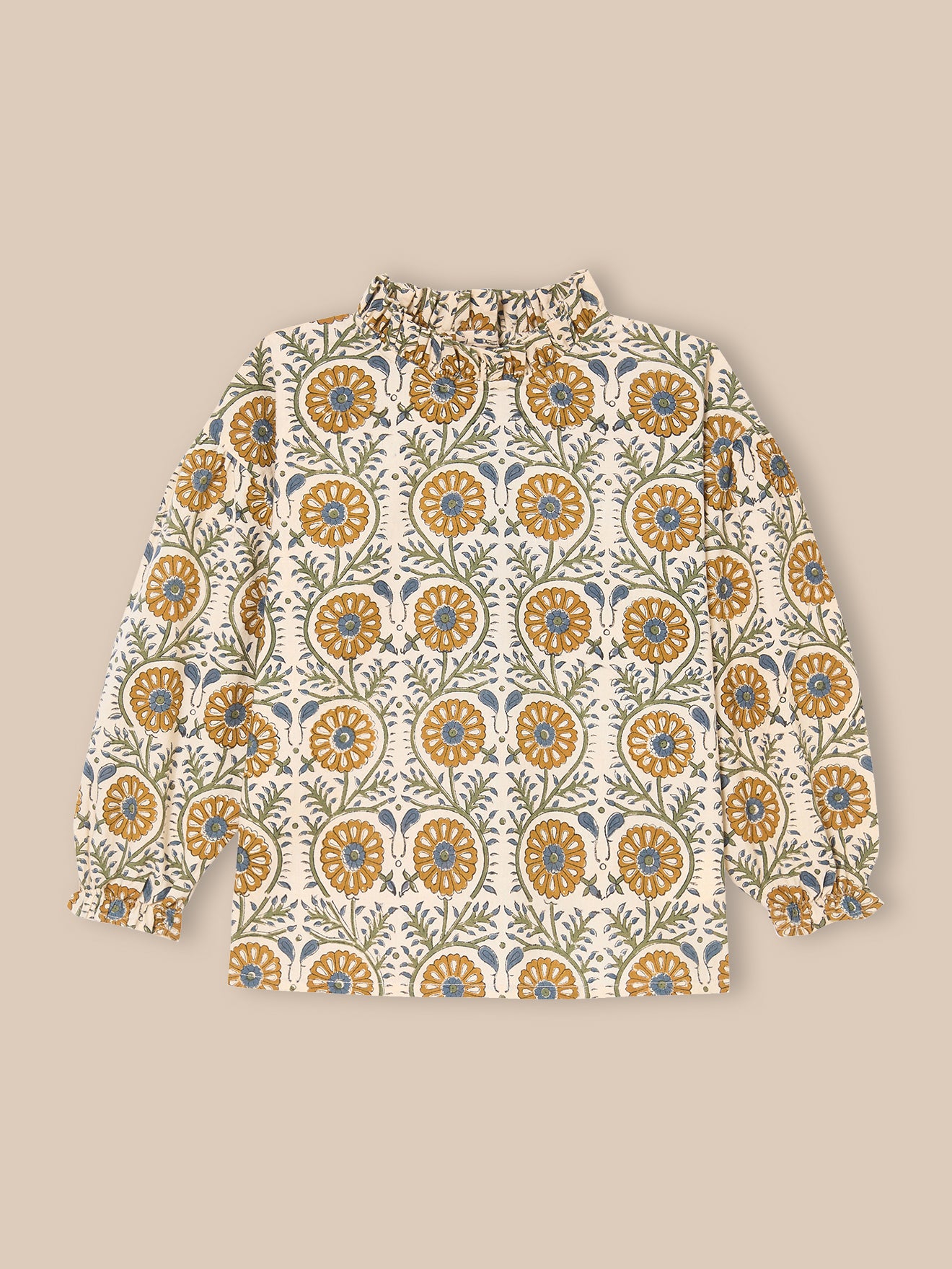 Blouse fleurie Fille TILDAM - Cyrillus X Apaches Collections