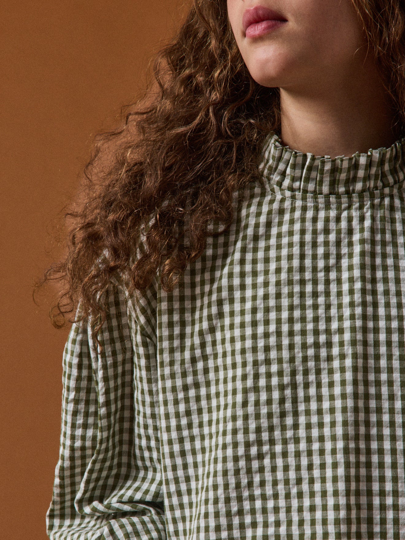Blouse vichy Fille -  Cyrillus X Apaches Collections