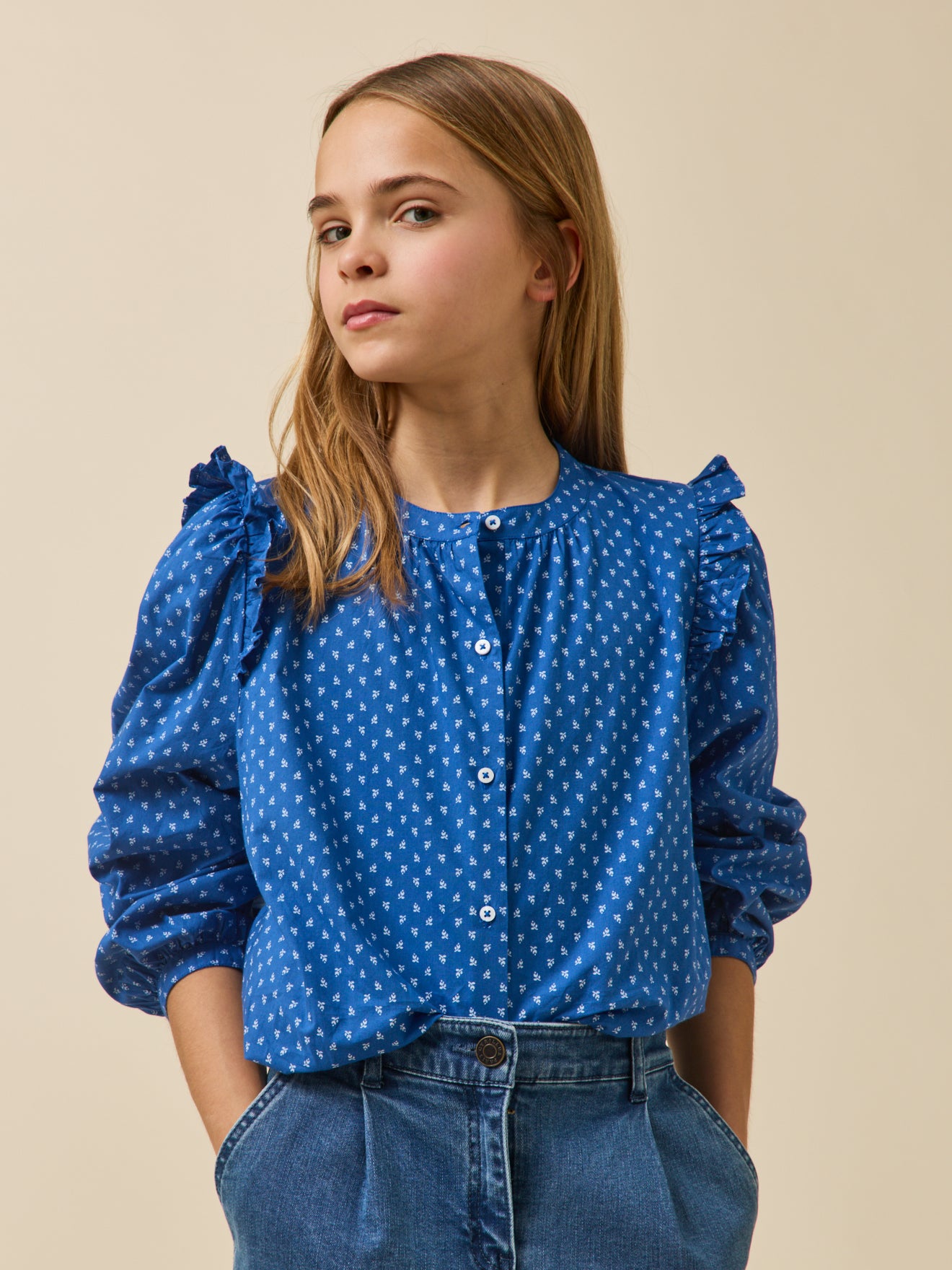 Blouse imprimée Fille - Collection Junior
