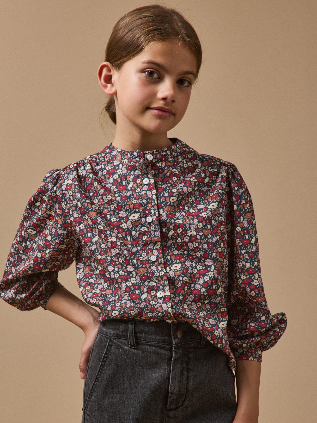 Chemise Fille Petal&Daisy - Made with Liberty Fabrics