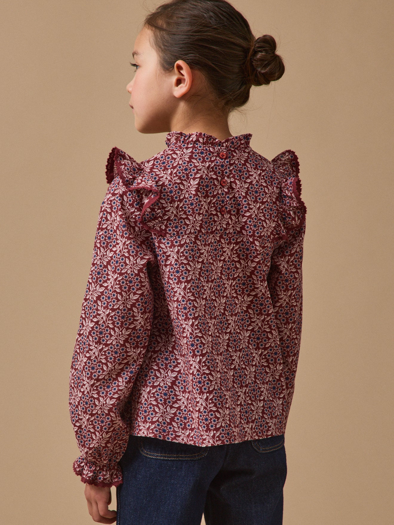 Blouse imprimée Ophélia Fille