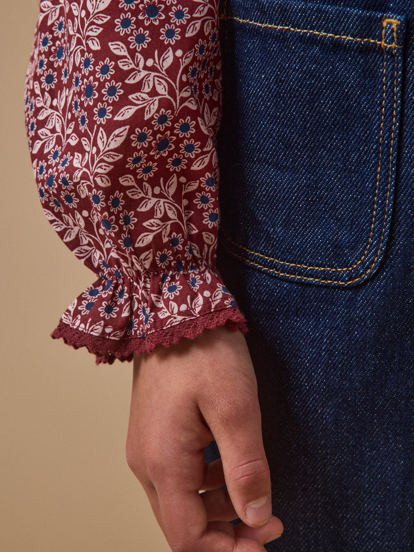 Blouse imprimée Ophélia Fille