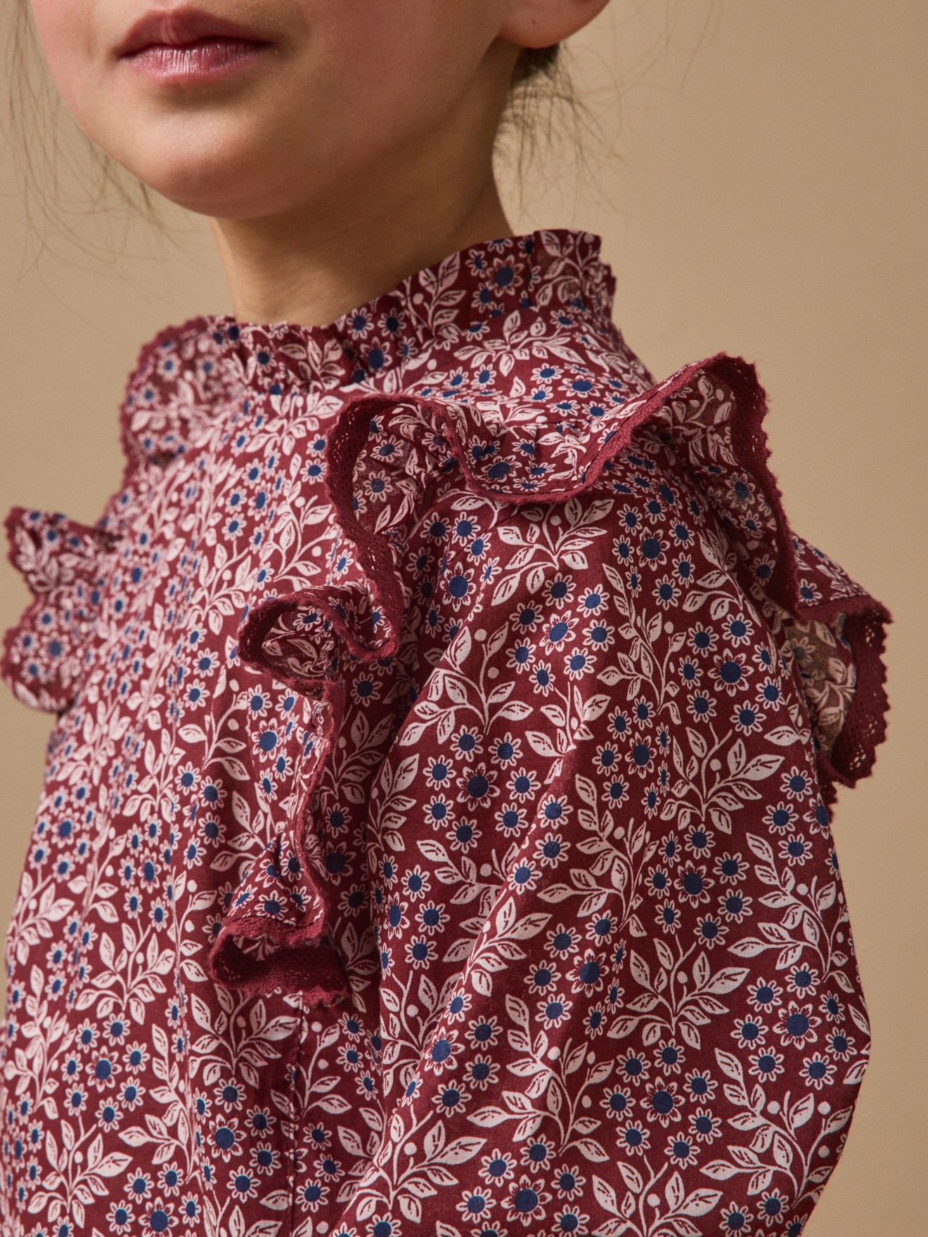 Blouse imprimée Ophélia Fille