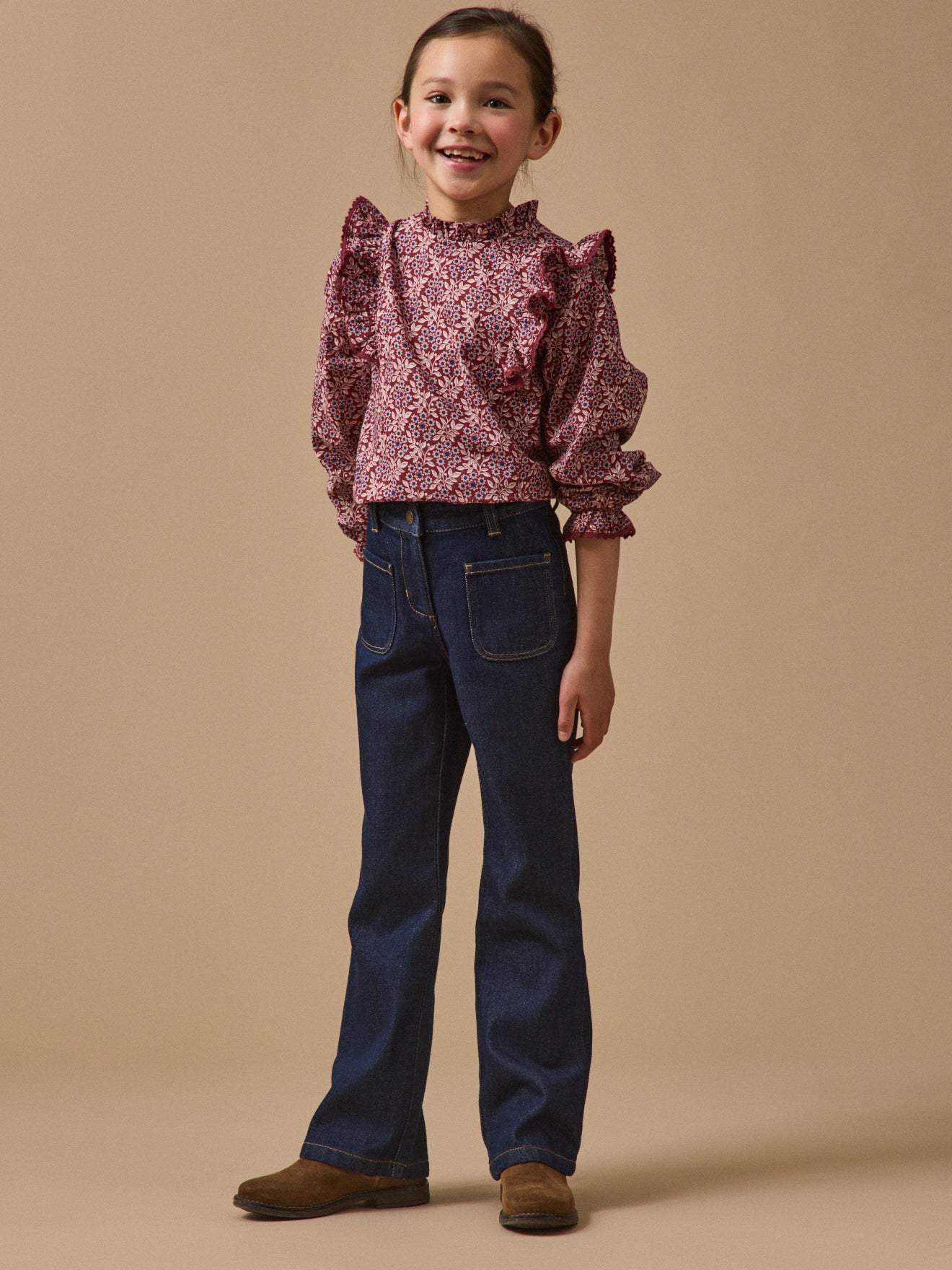Blouse imprimée Ophélia Fille