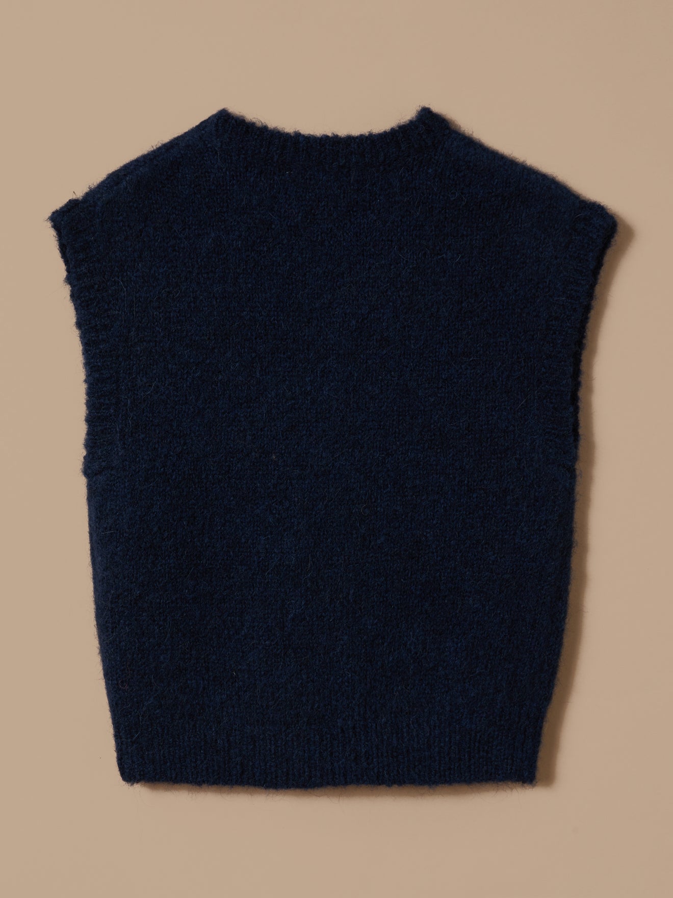 Pull sans manches Fille laine et alpaga