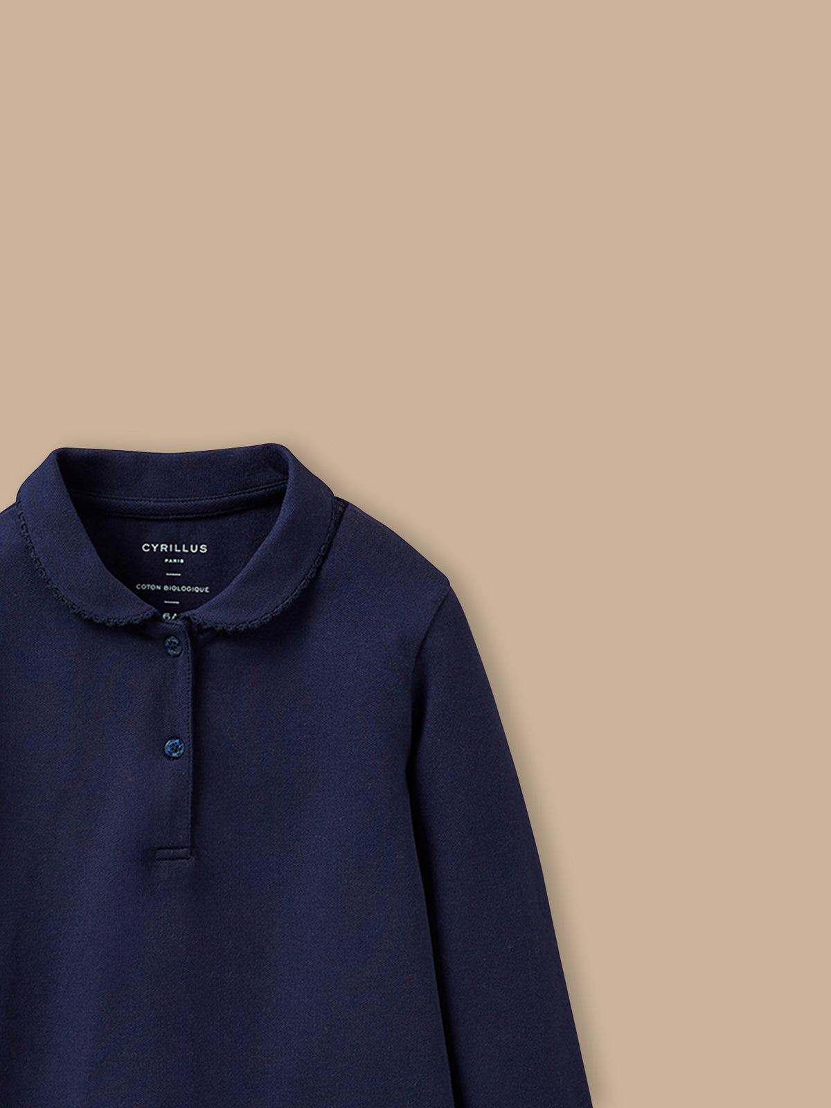 Polo en maille piquée Fille - Coton biologique