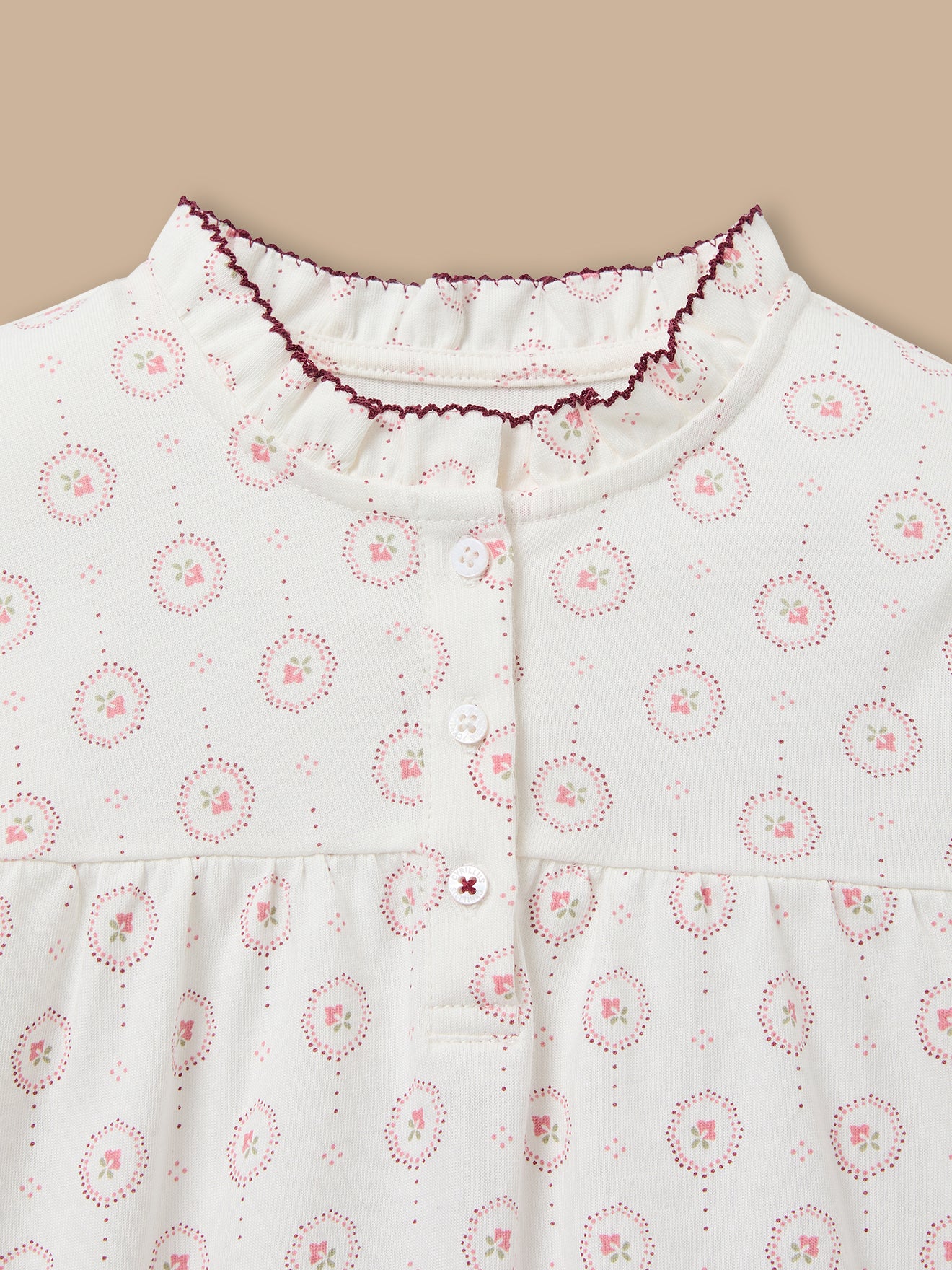 Pyjama en jersey imprimé Fille