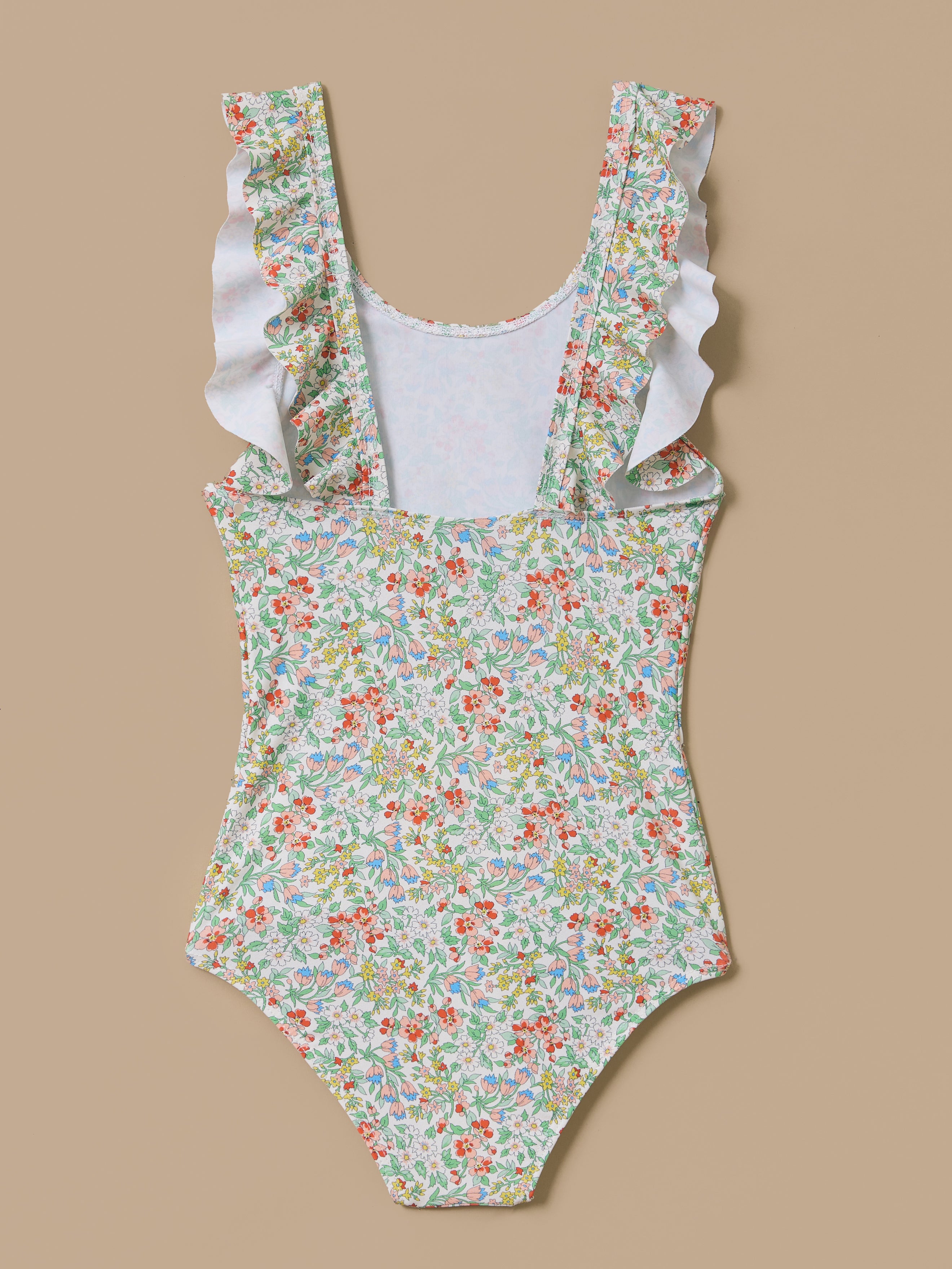 Maillot de bain fille tissu liberty