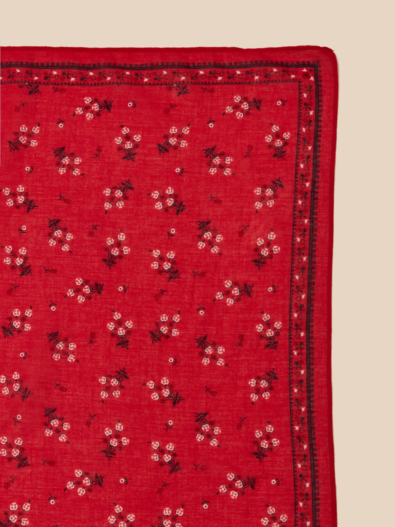 Foulard bourgeons Fille - Coton biologique