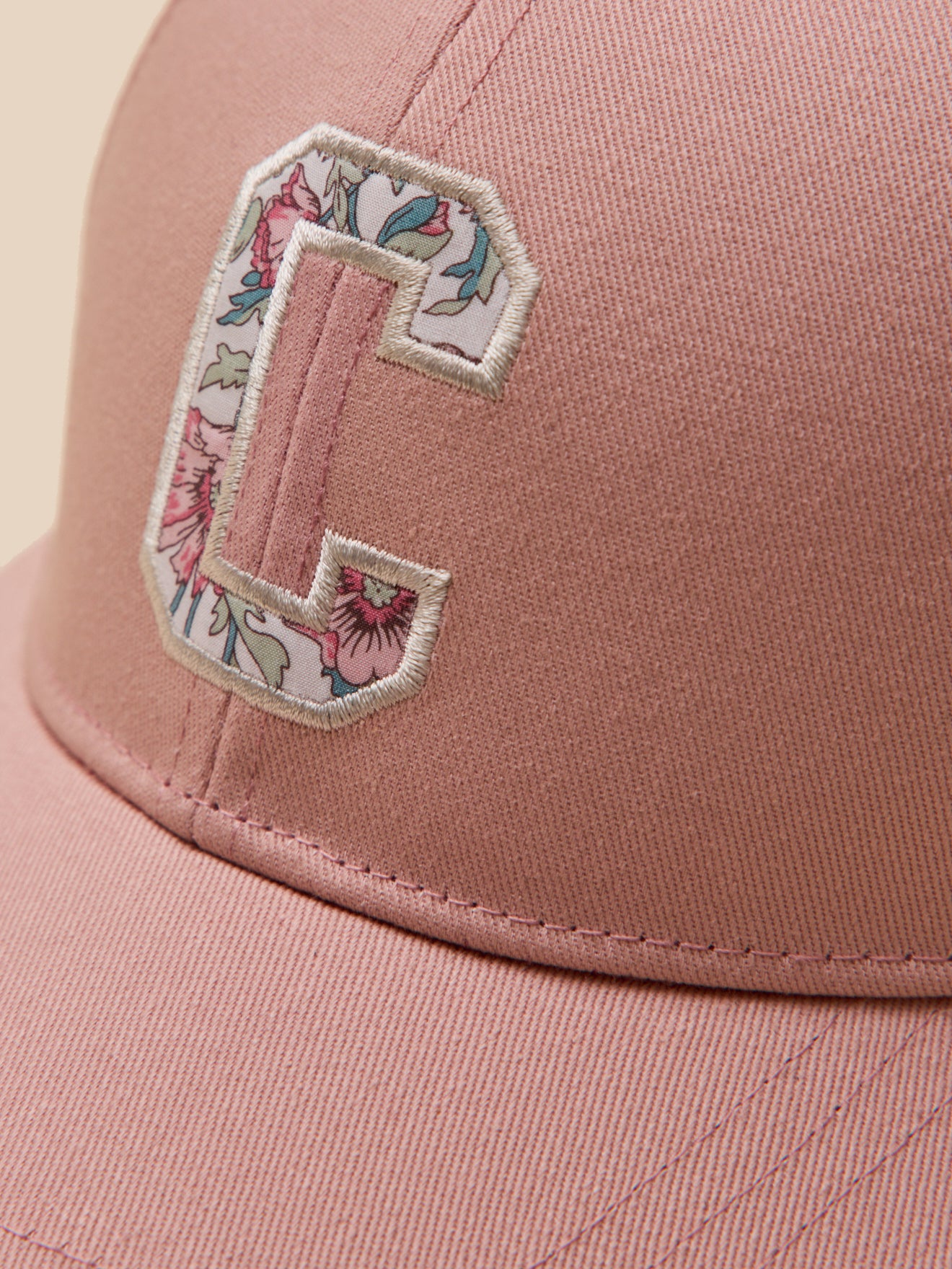 Casquette C en tissu Liberty Fille
