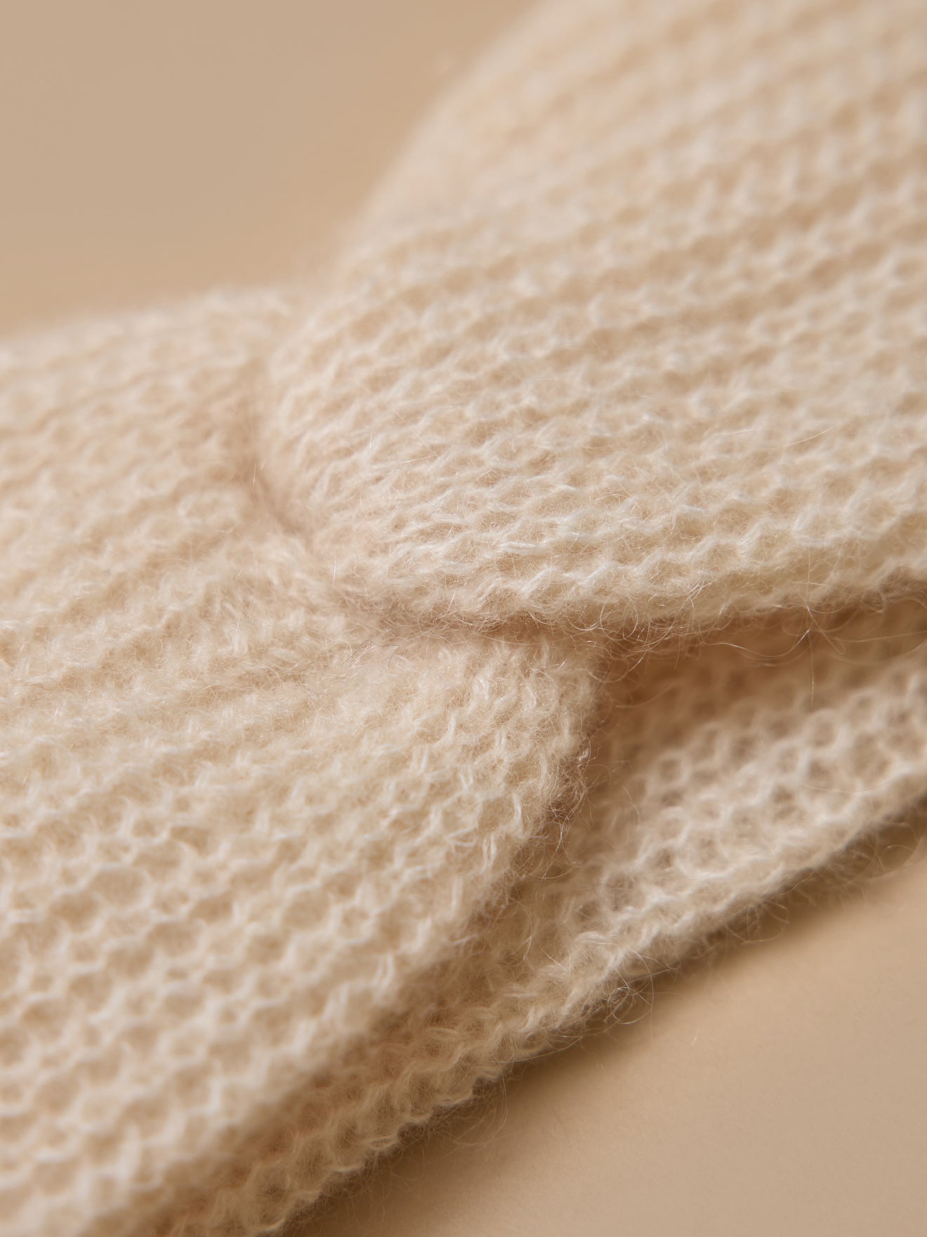 Headband fille en maille perlée