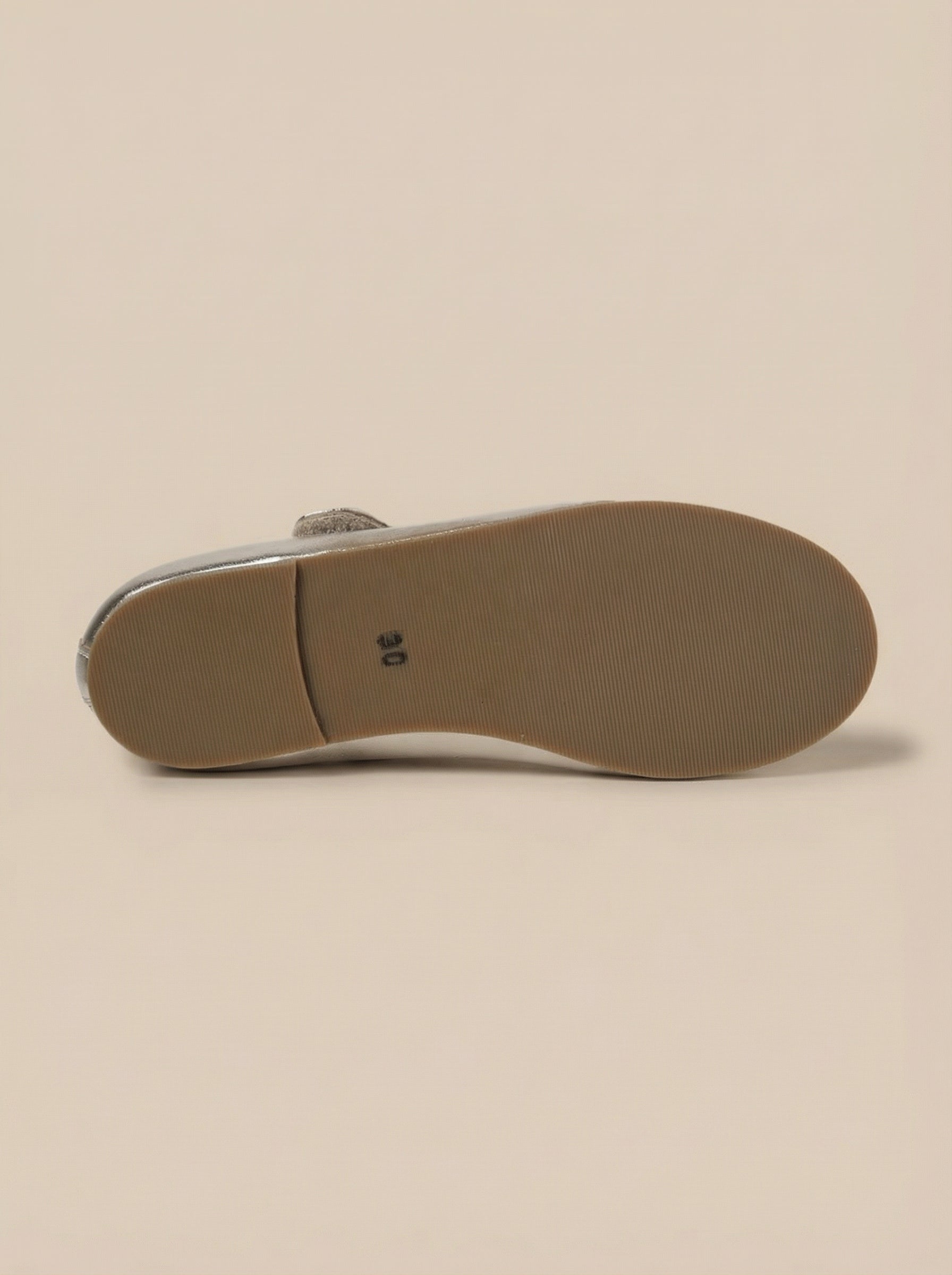 Babies en cuir irisé Fille