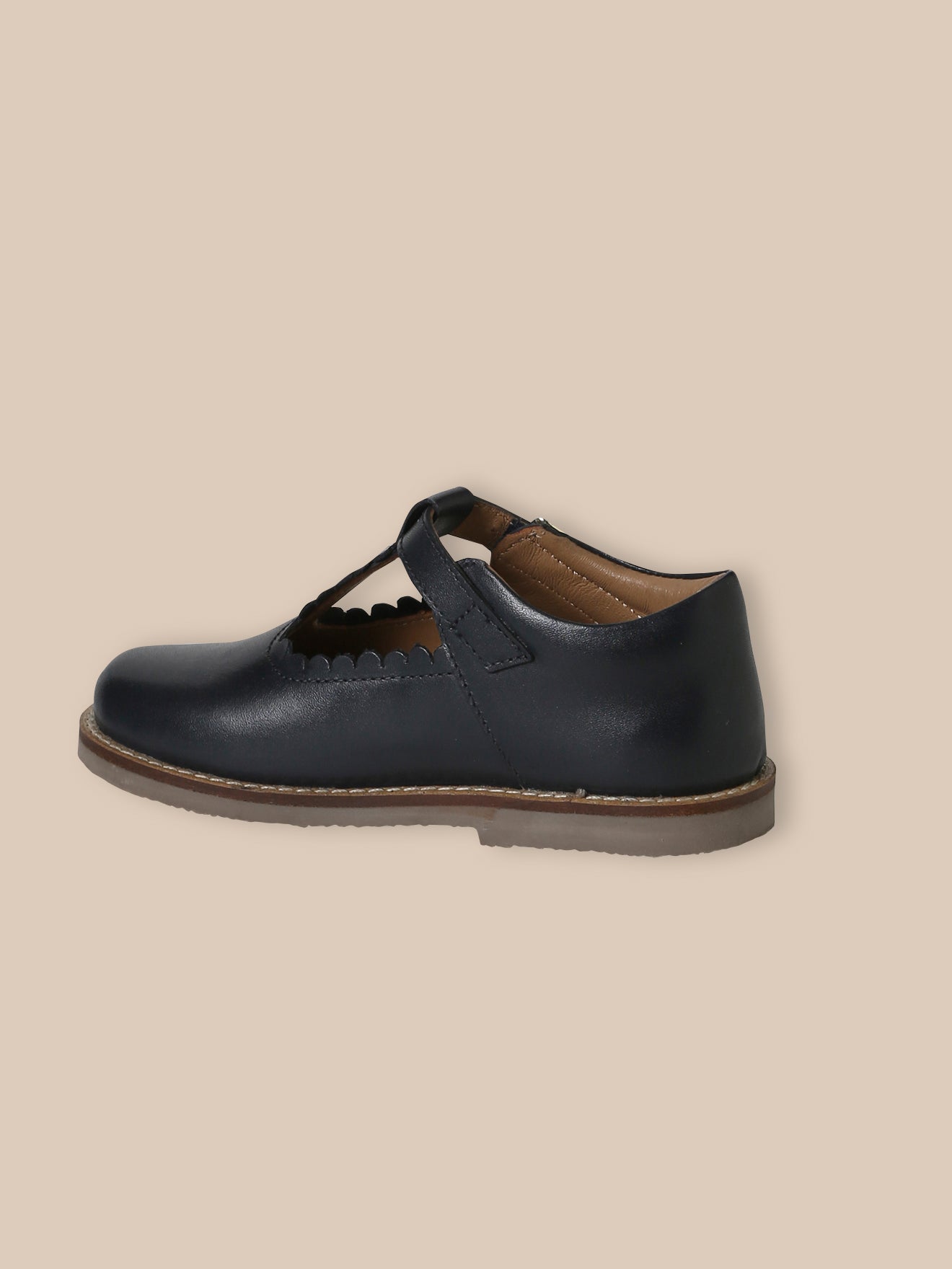 Salomés en cuir fille