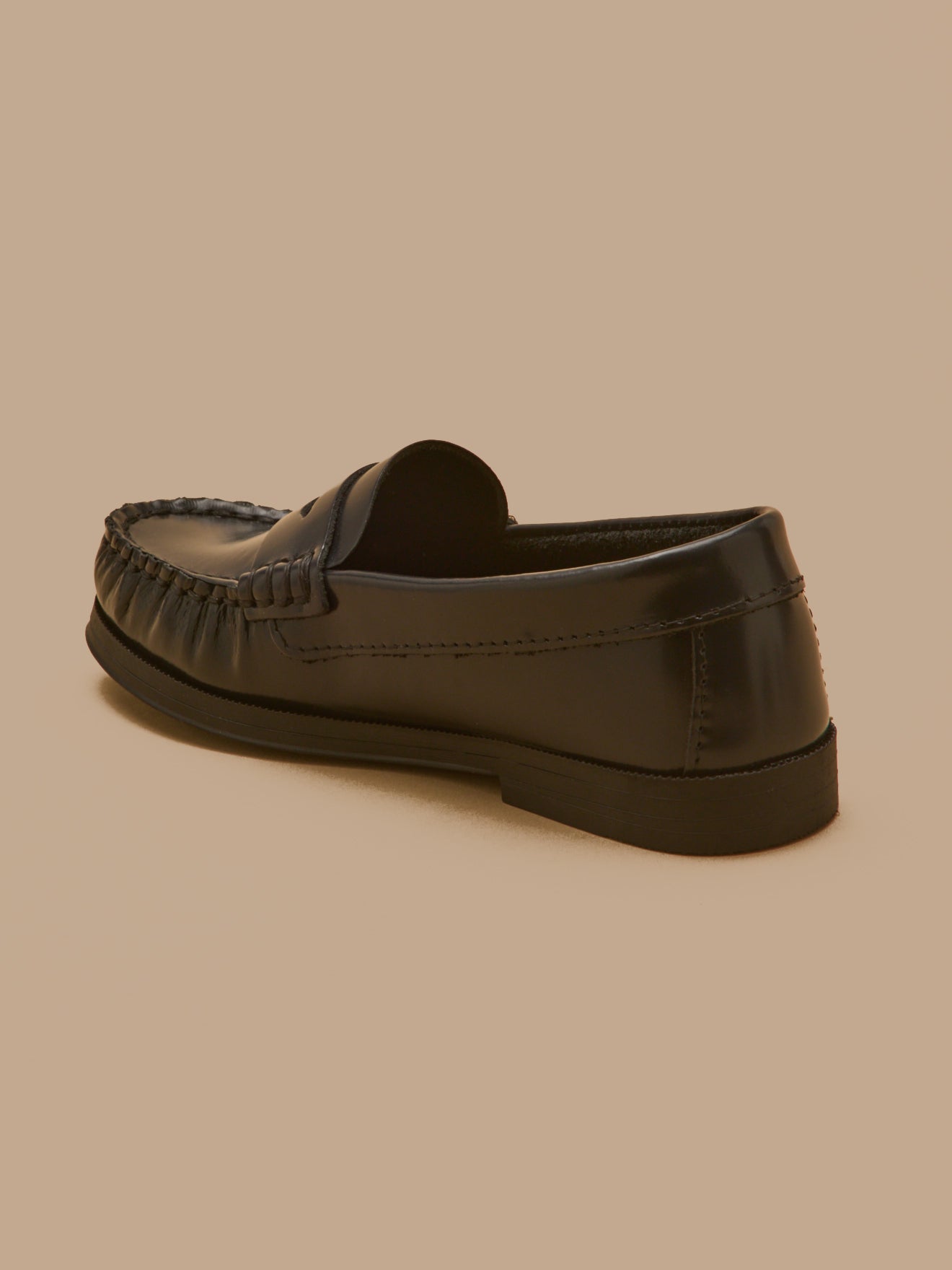 Mocassins en cuir Fille