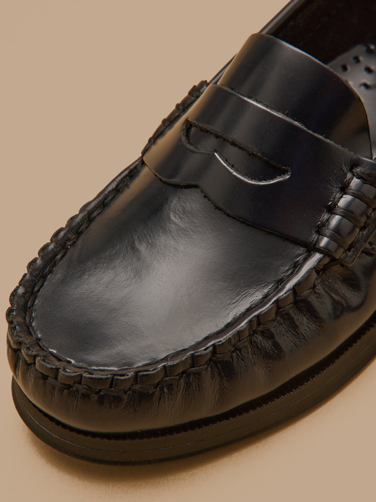 Mocassins en cuir Fille