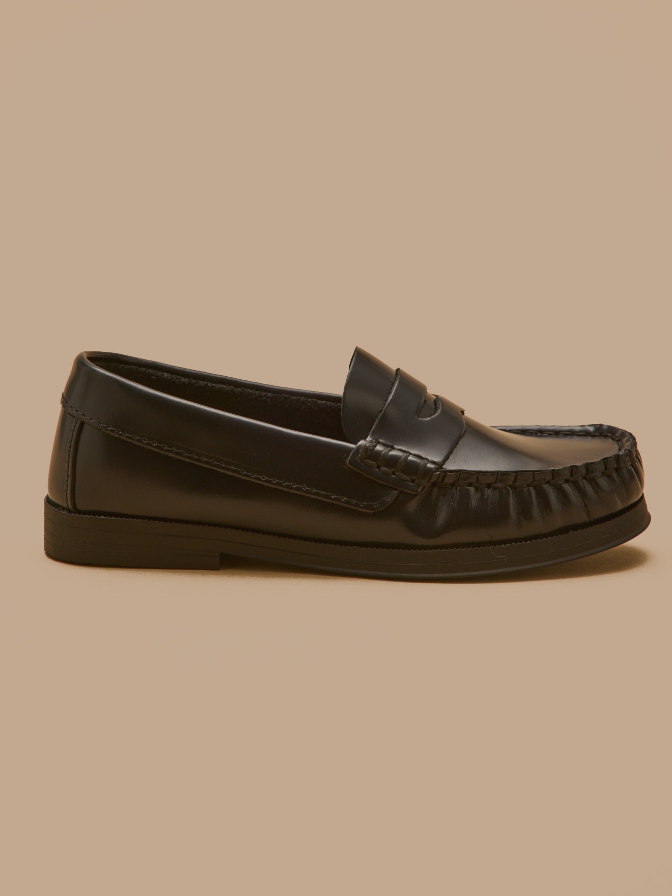 Mocassins en cuir Fille