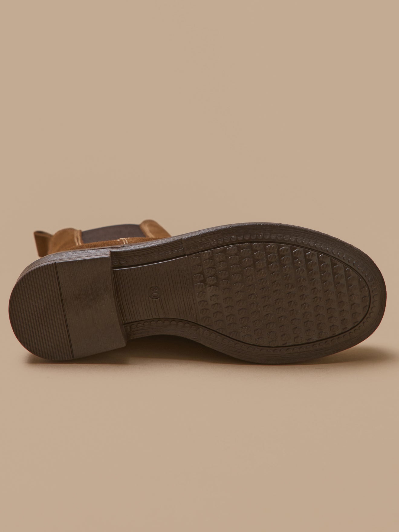Boots chelsea cuir suédé fille