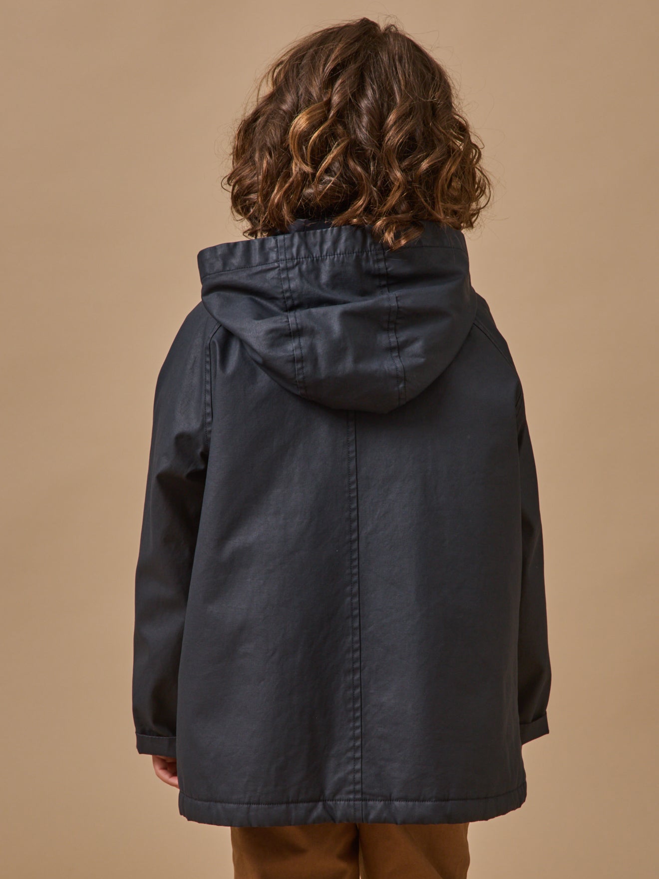 Veste en coton enduit Garçon