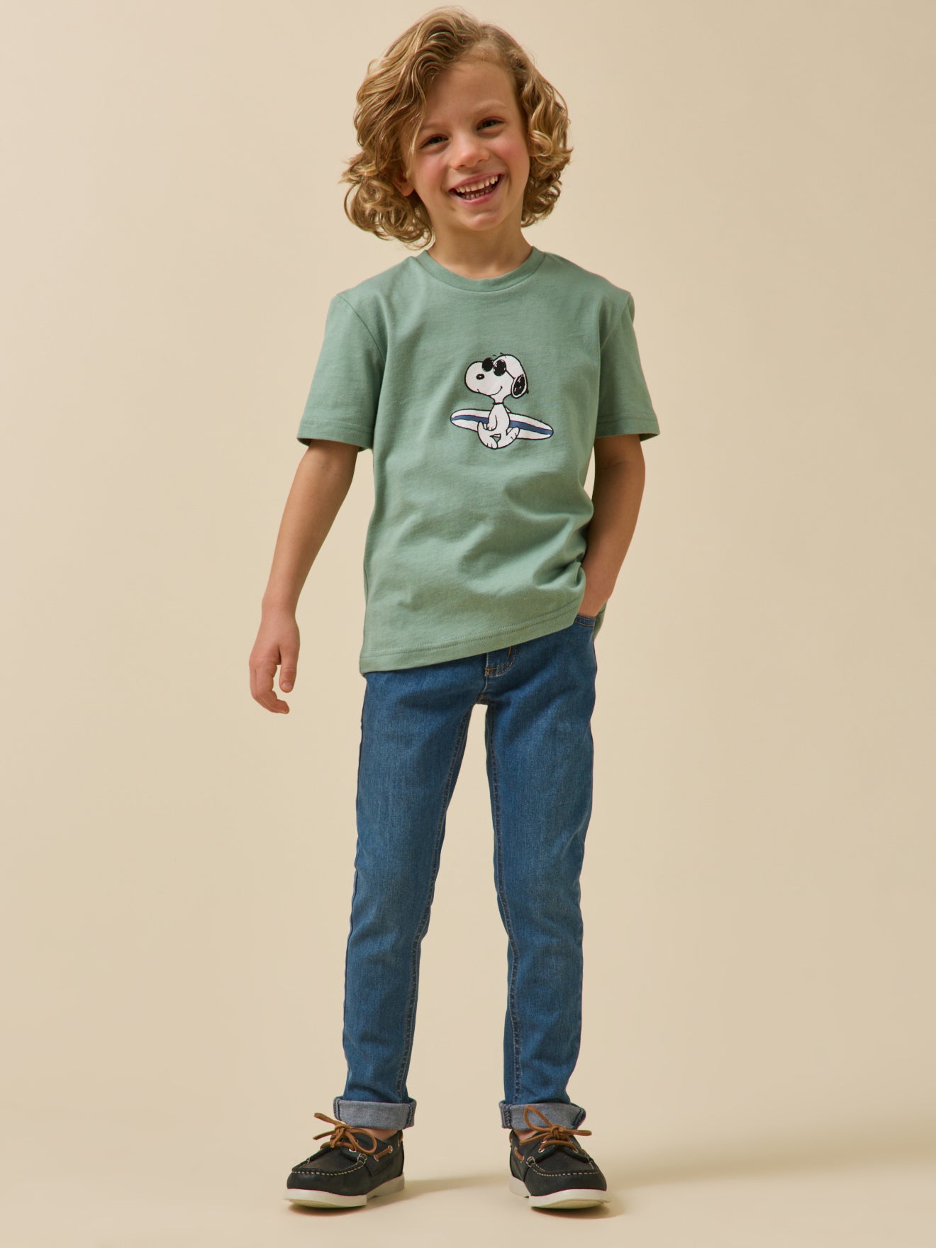 Jean coupe slim garçon