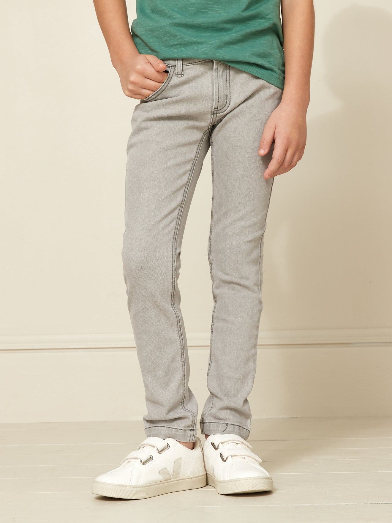 Jean coupe slim garçon