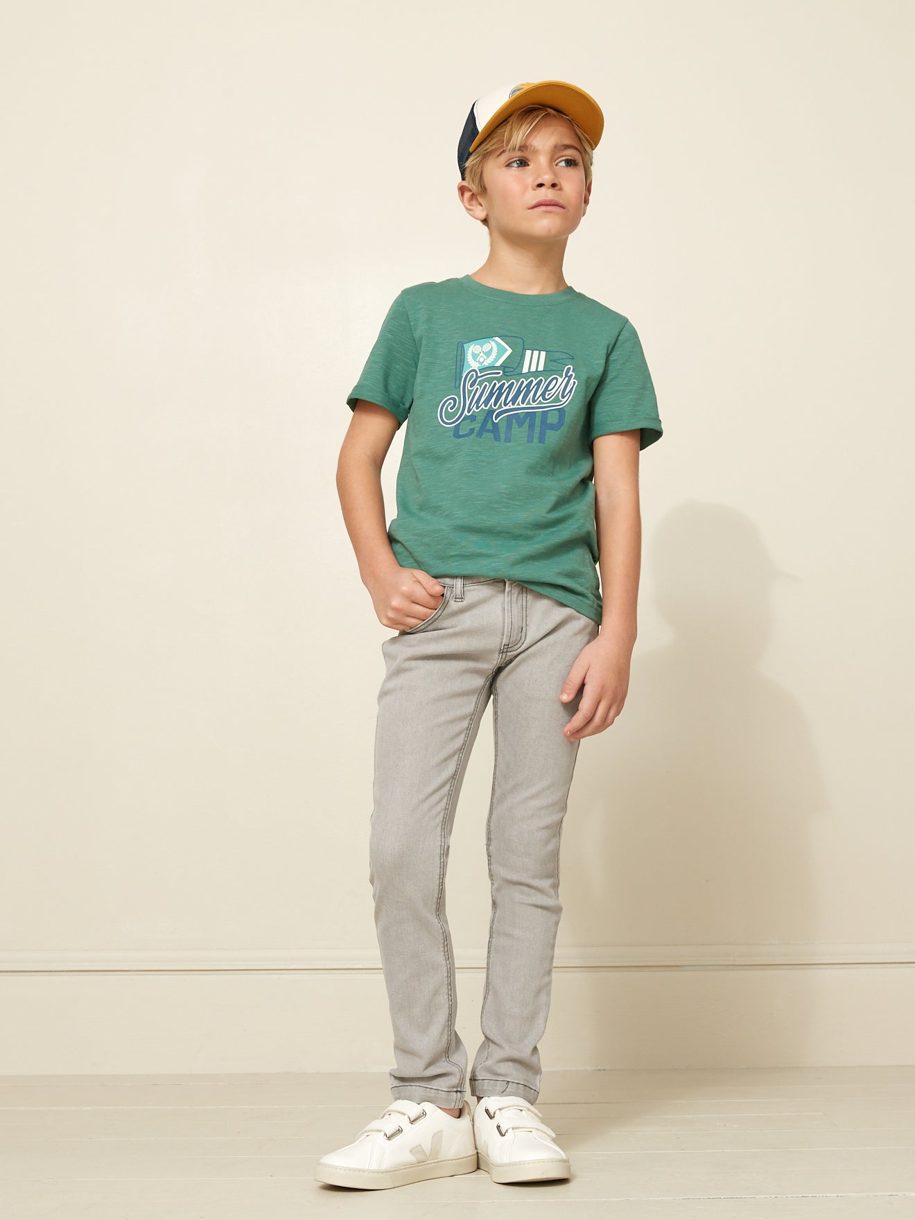 Jean coupe slim garçon