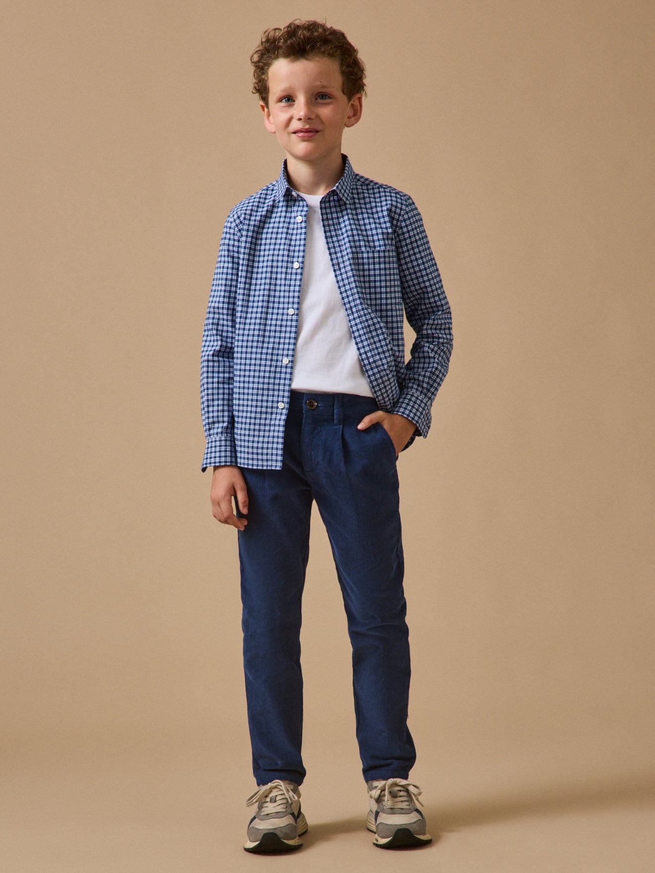 Pantalon Chino Garçon en velours