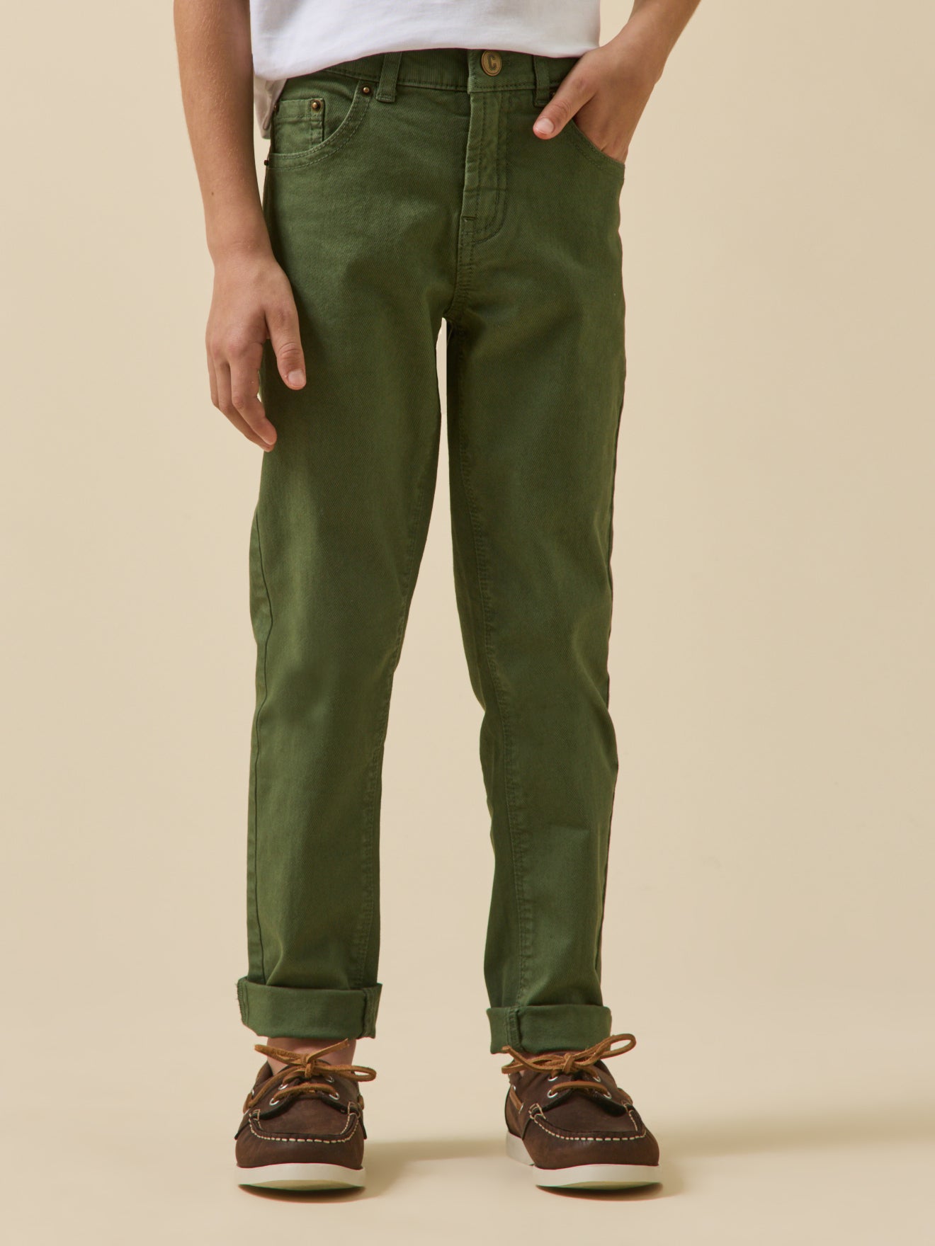 Pantalon 5 poches Garçon