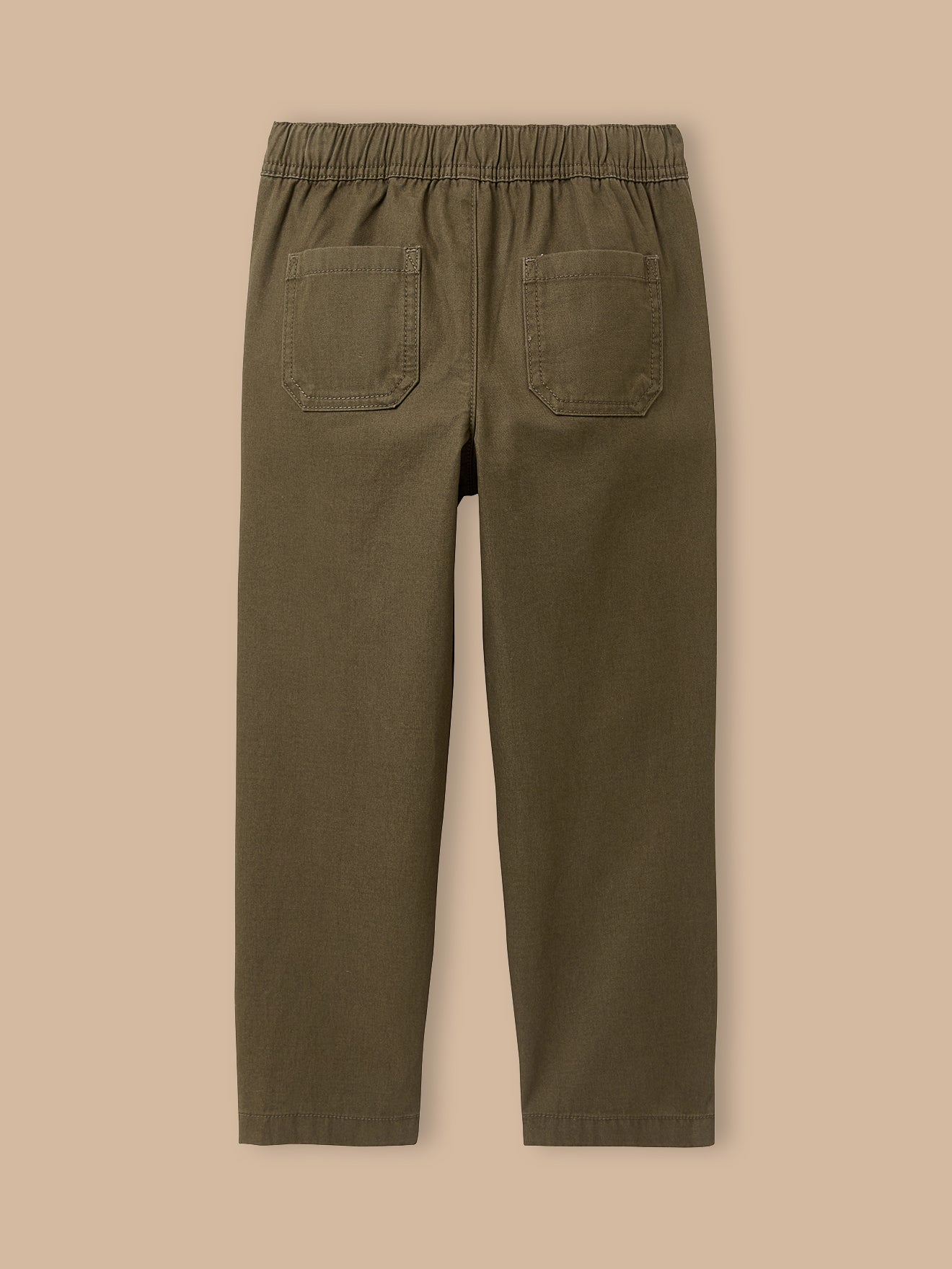 Pantalon relax en twill Garçon