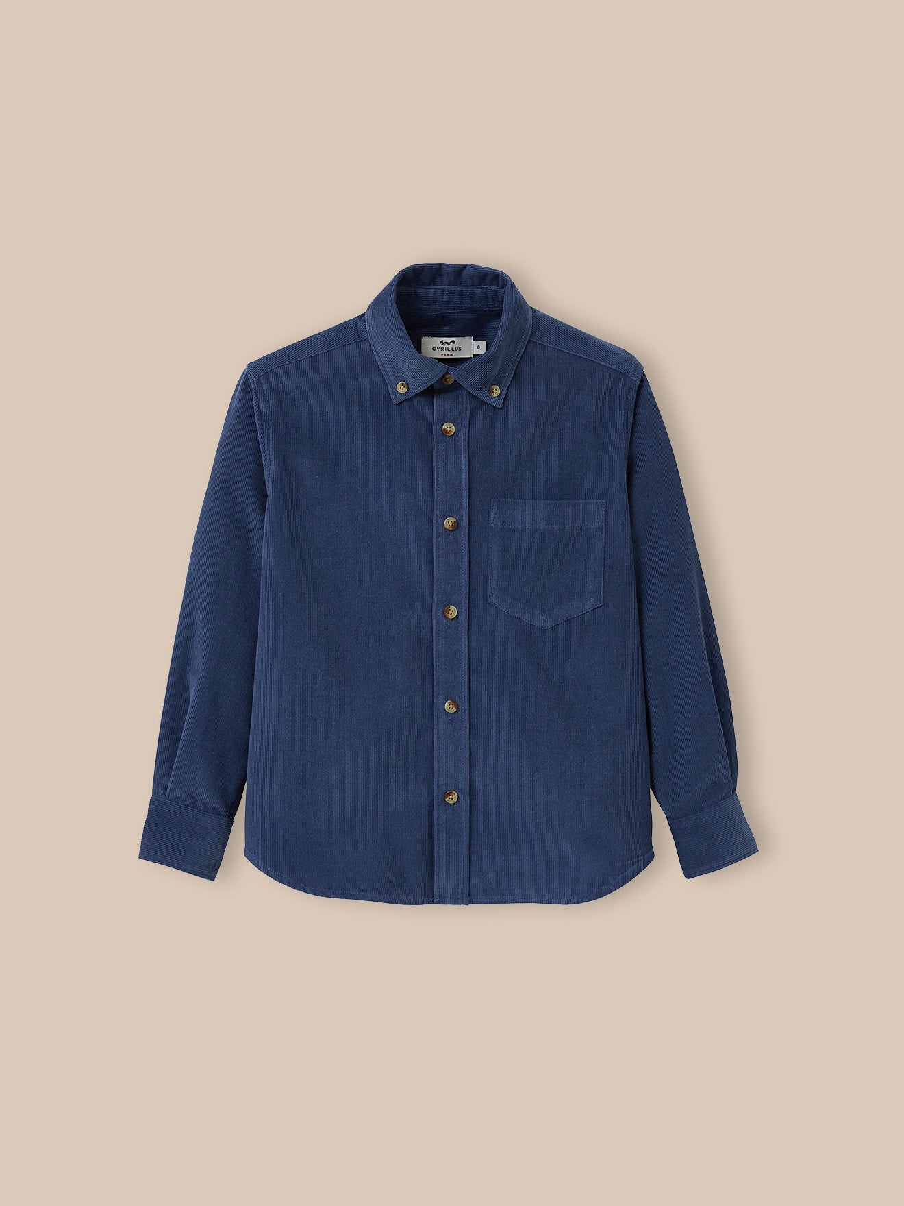 Chemise en velours Garçon