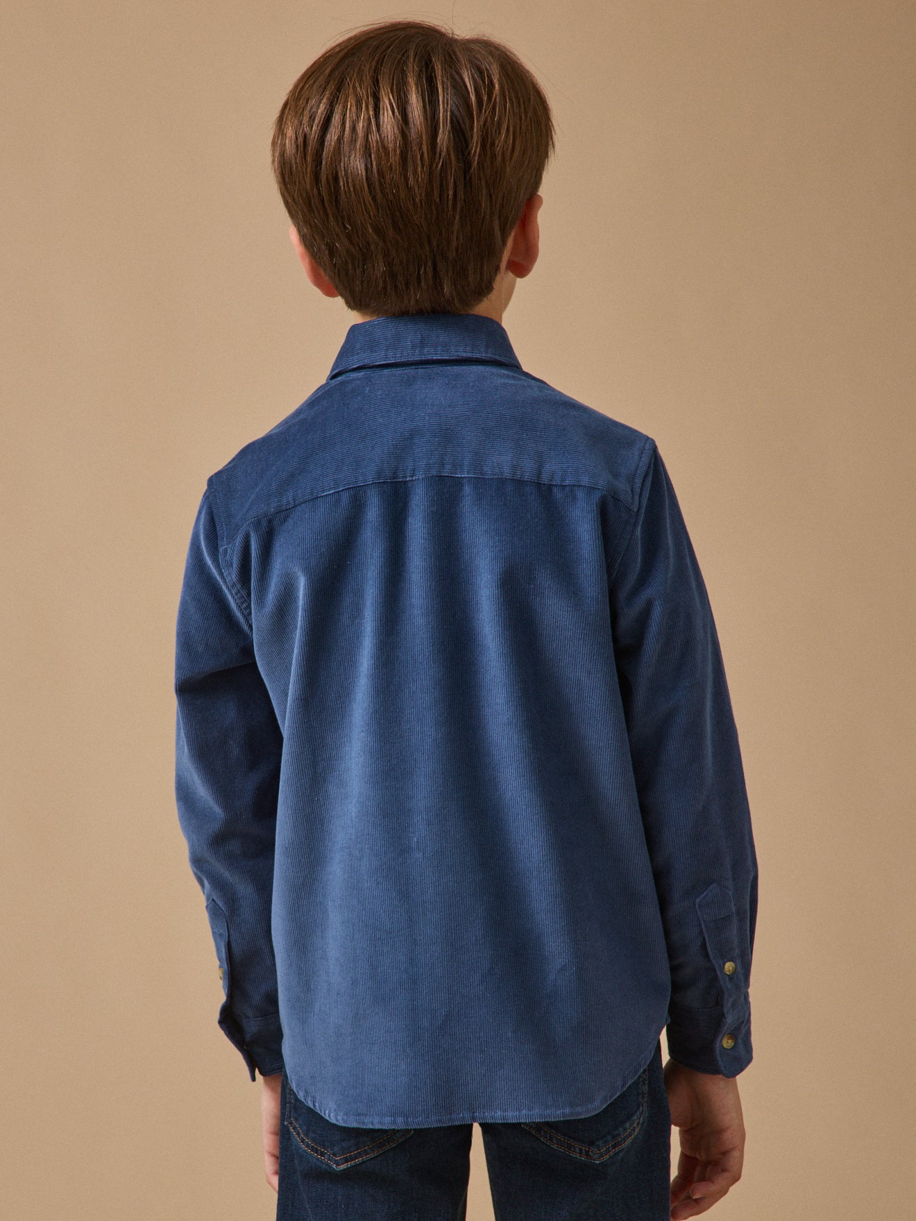 Chemise en velours Garçon