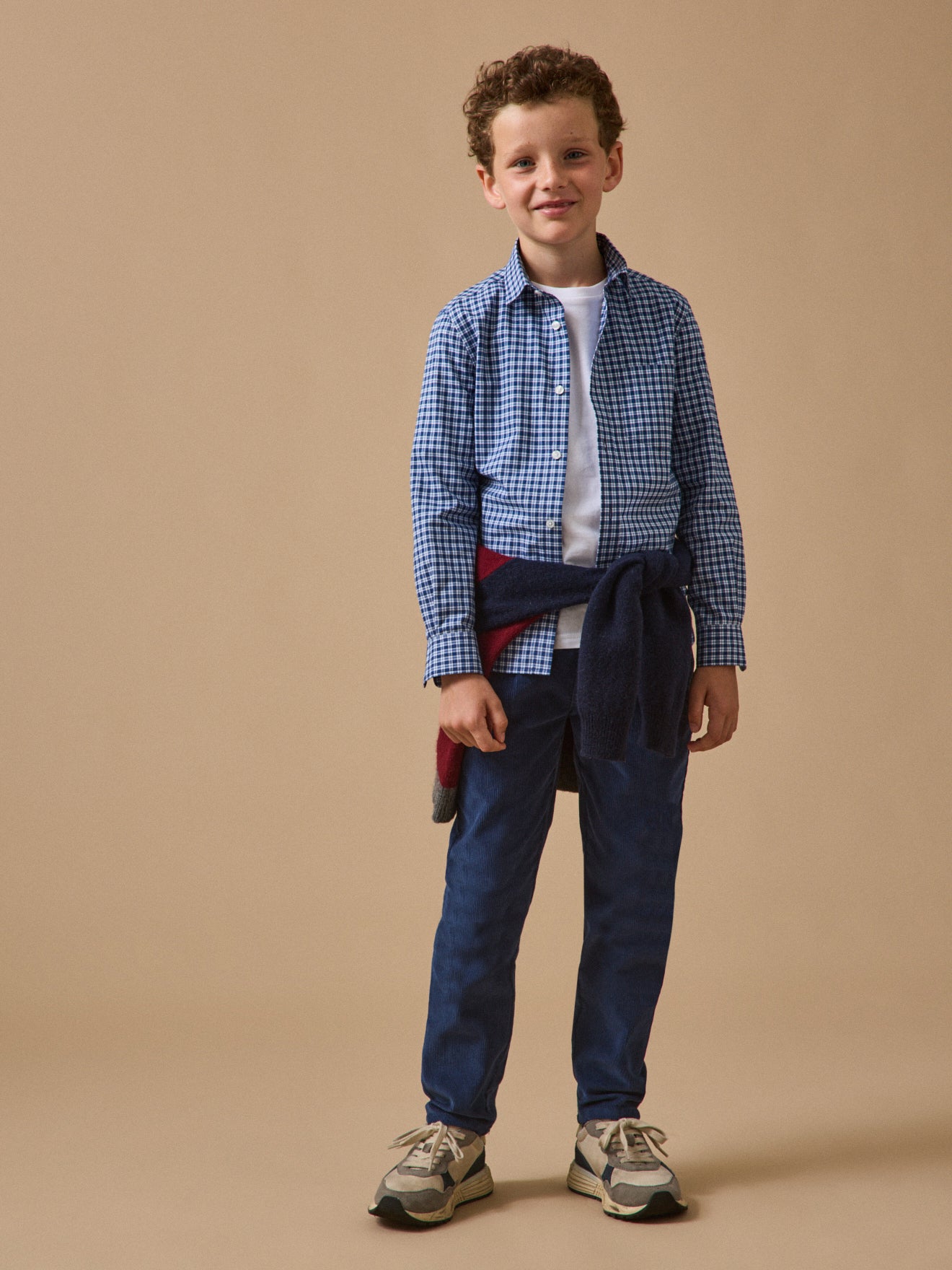 Chemise à carreaux Garçon