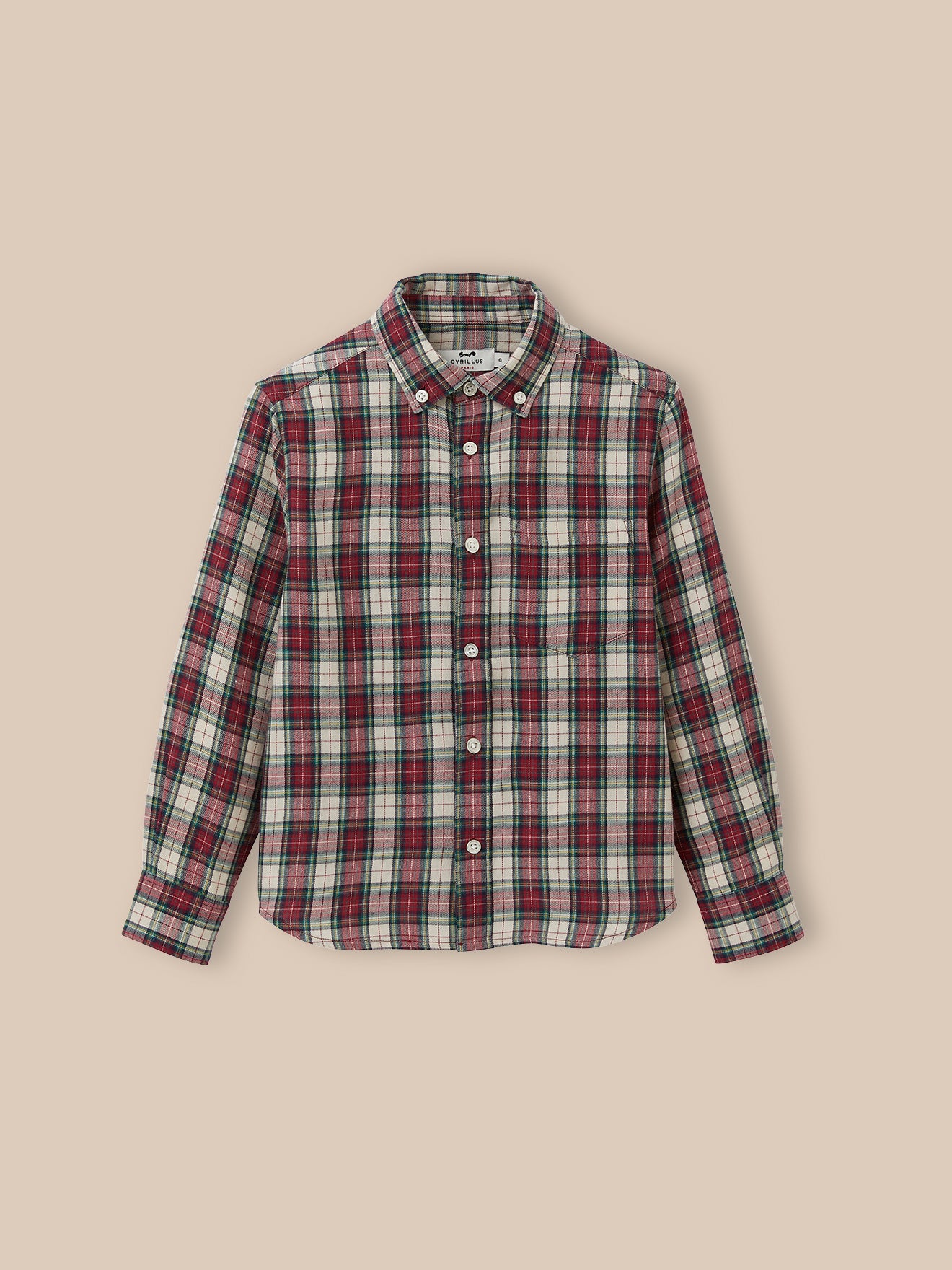 Chemise flanelisée garçon