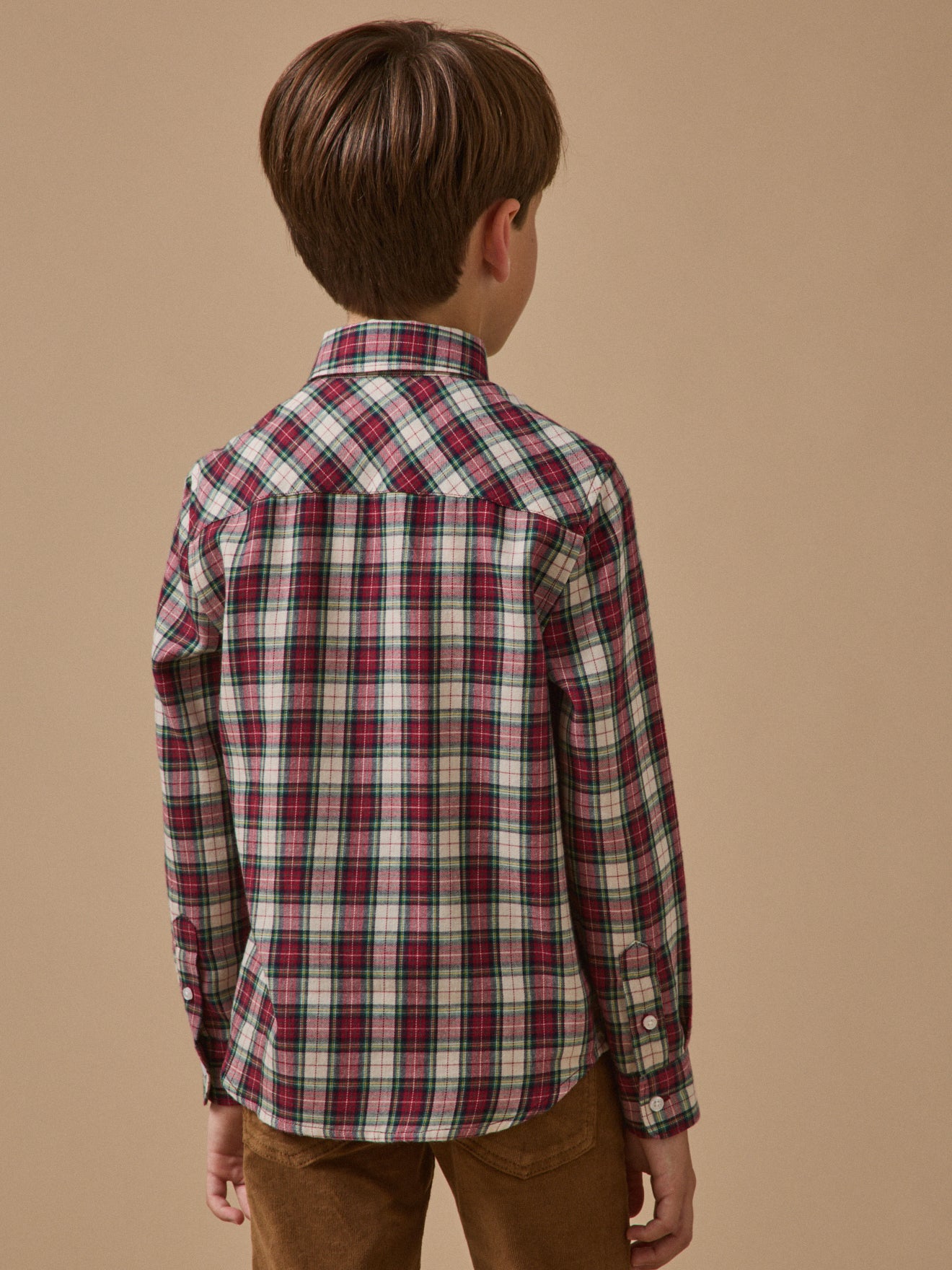 Chemise flanelisée garçon