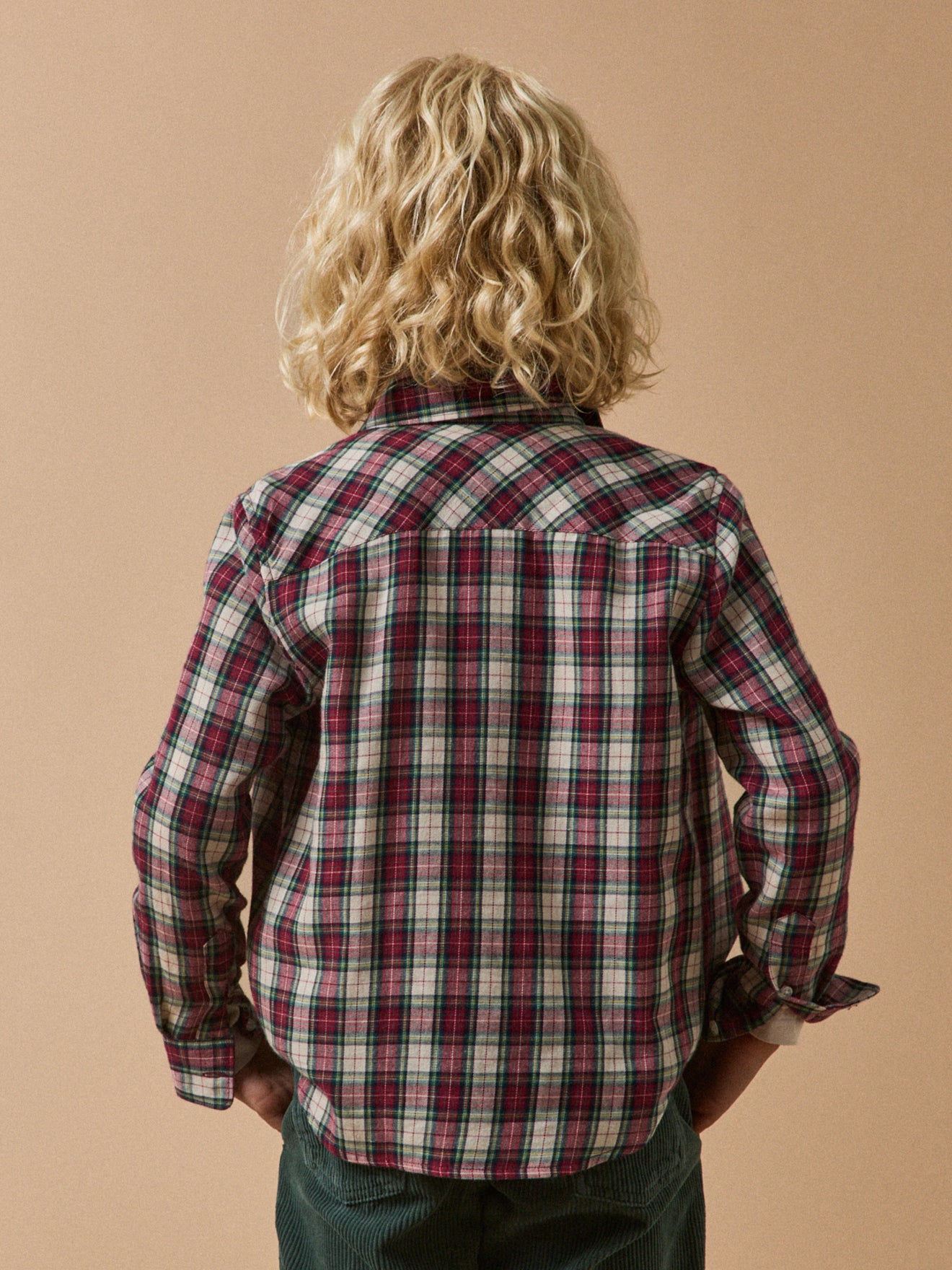 Chemise flanelisée garçon