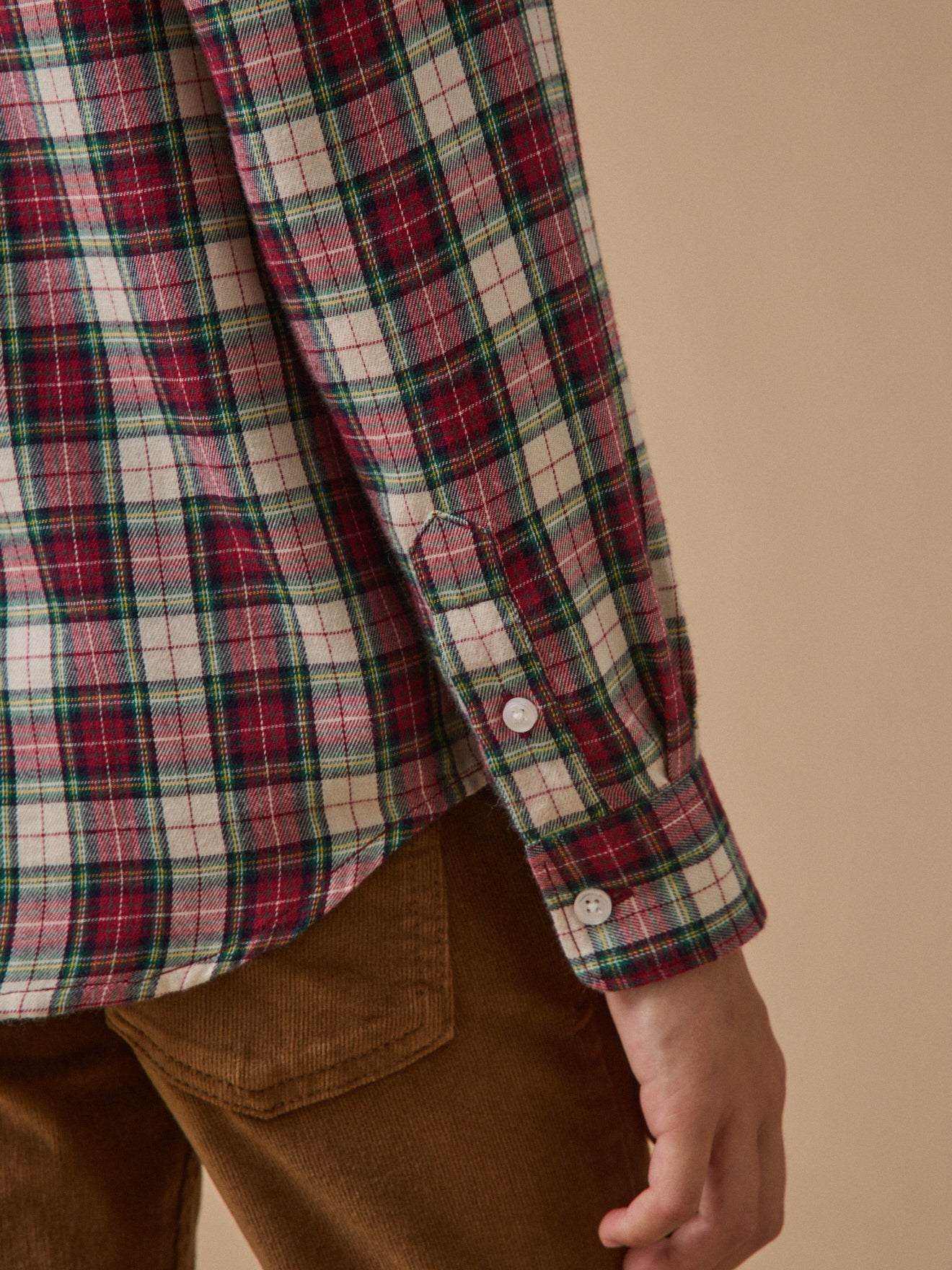 Chemise flanelisée garçon