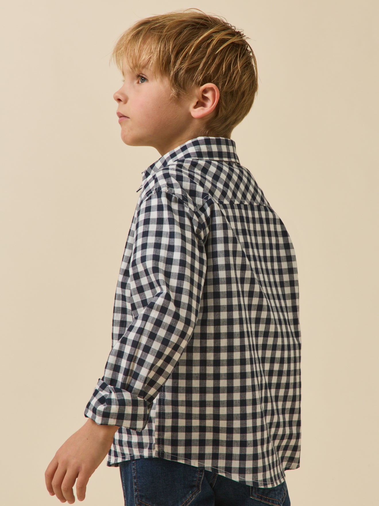Chemise à carreau vichy Garçon