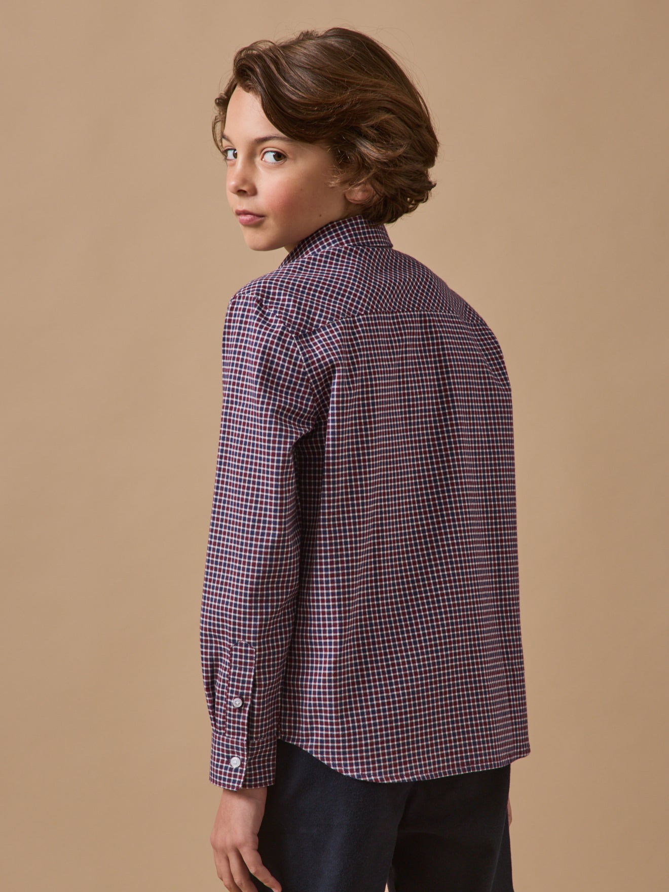 Chemise carreaux effet flanelle Garçon
