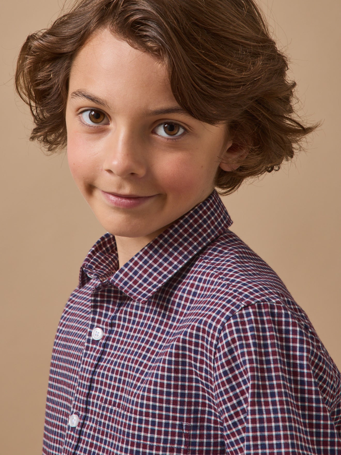 Chemise carreaux effet flanelle Garçon