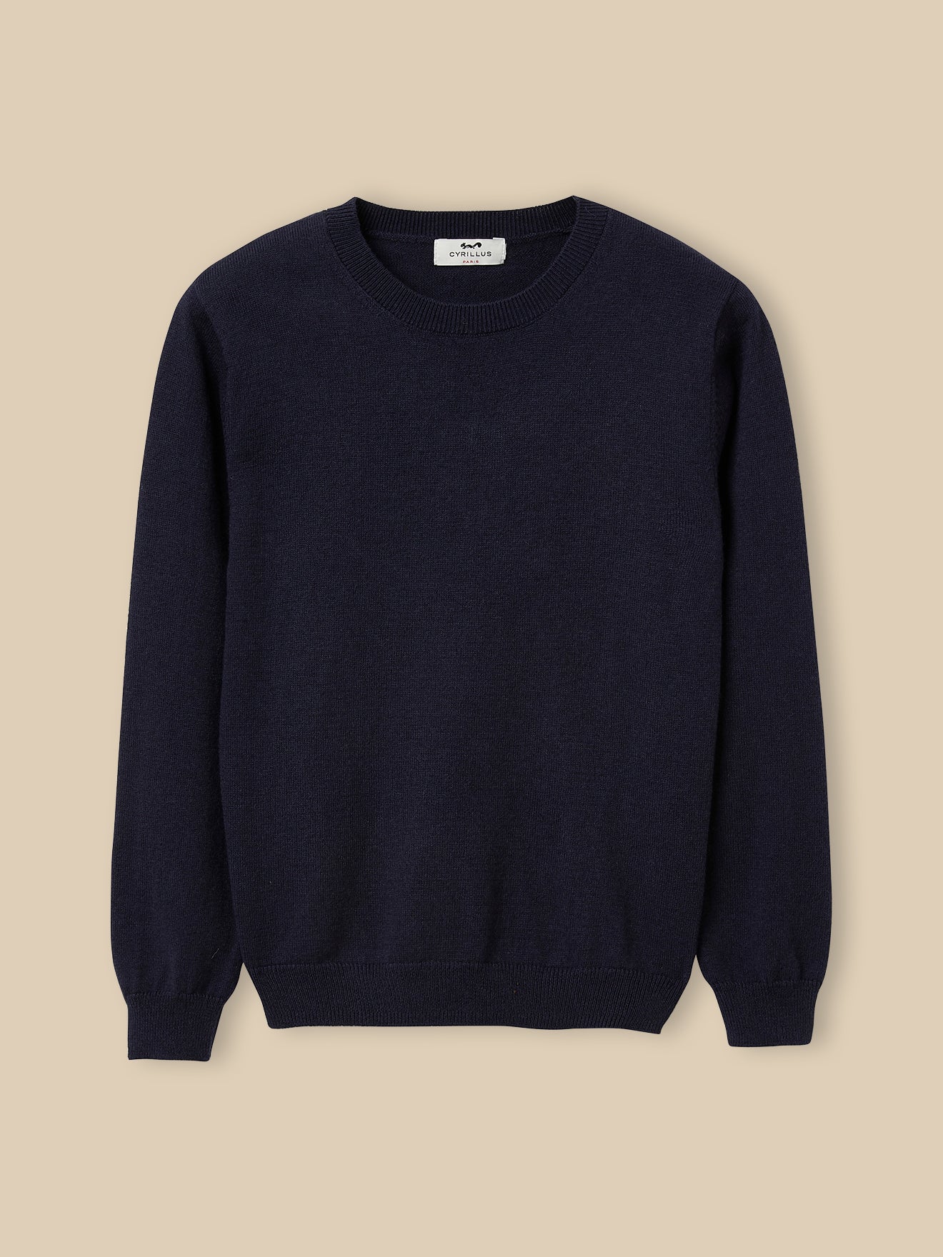 Pull col rond Garçon