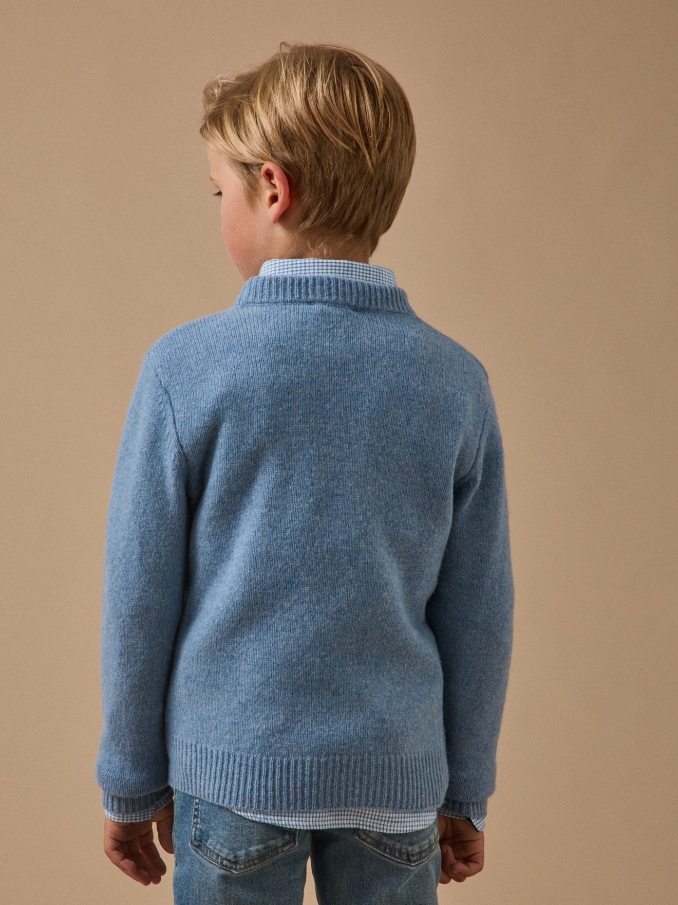 Pull Garçon en laine merinos