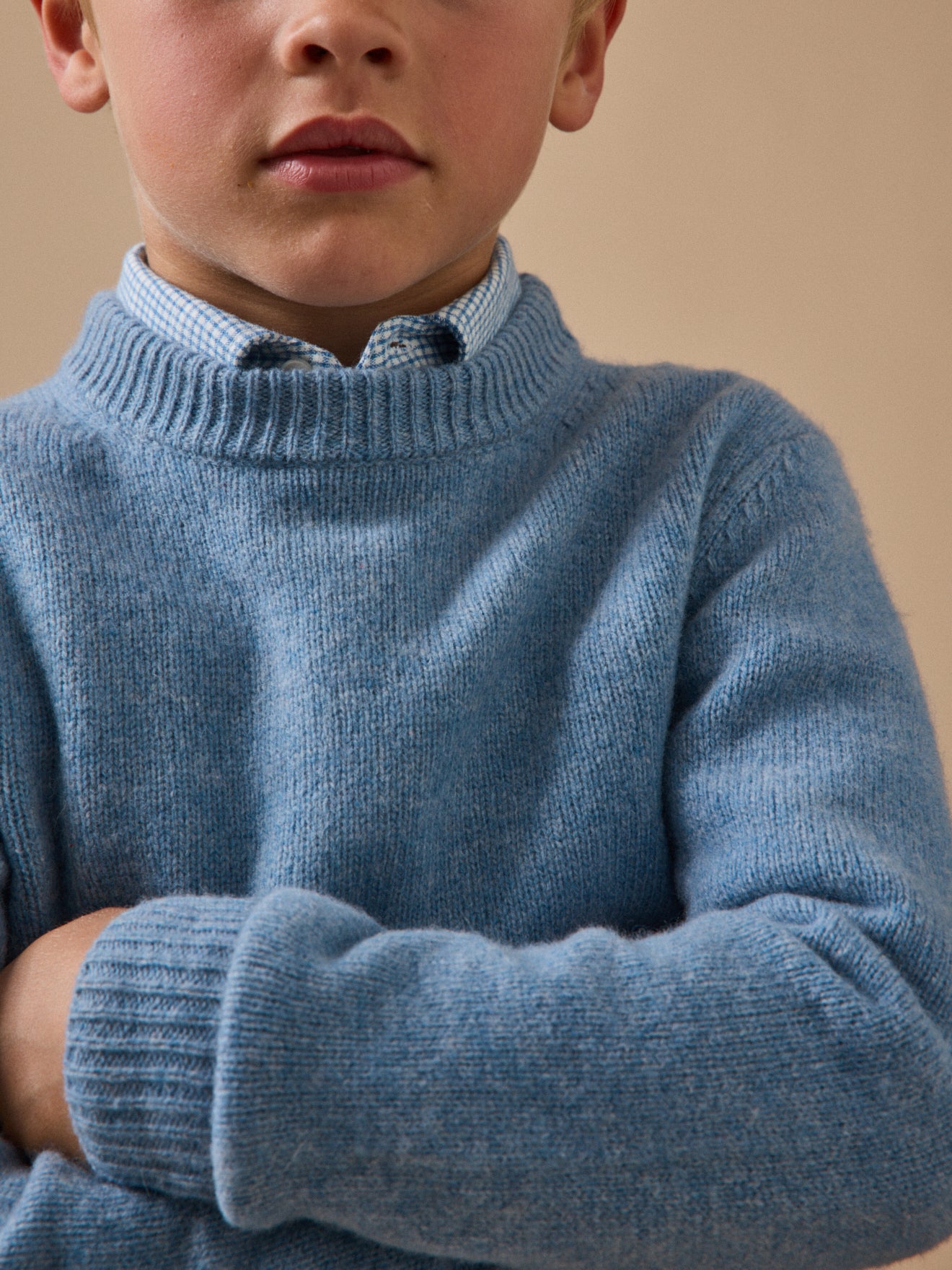 Pull Garçon en laine merinos