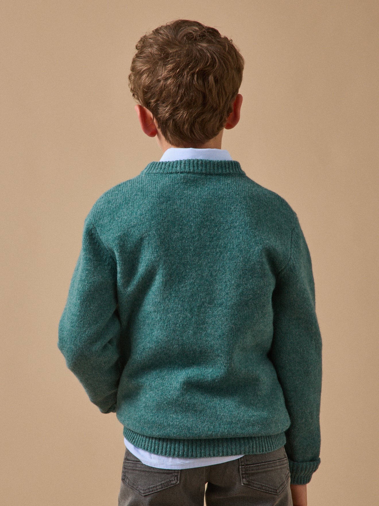 Pull Garçon en laine merinos
