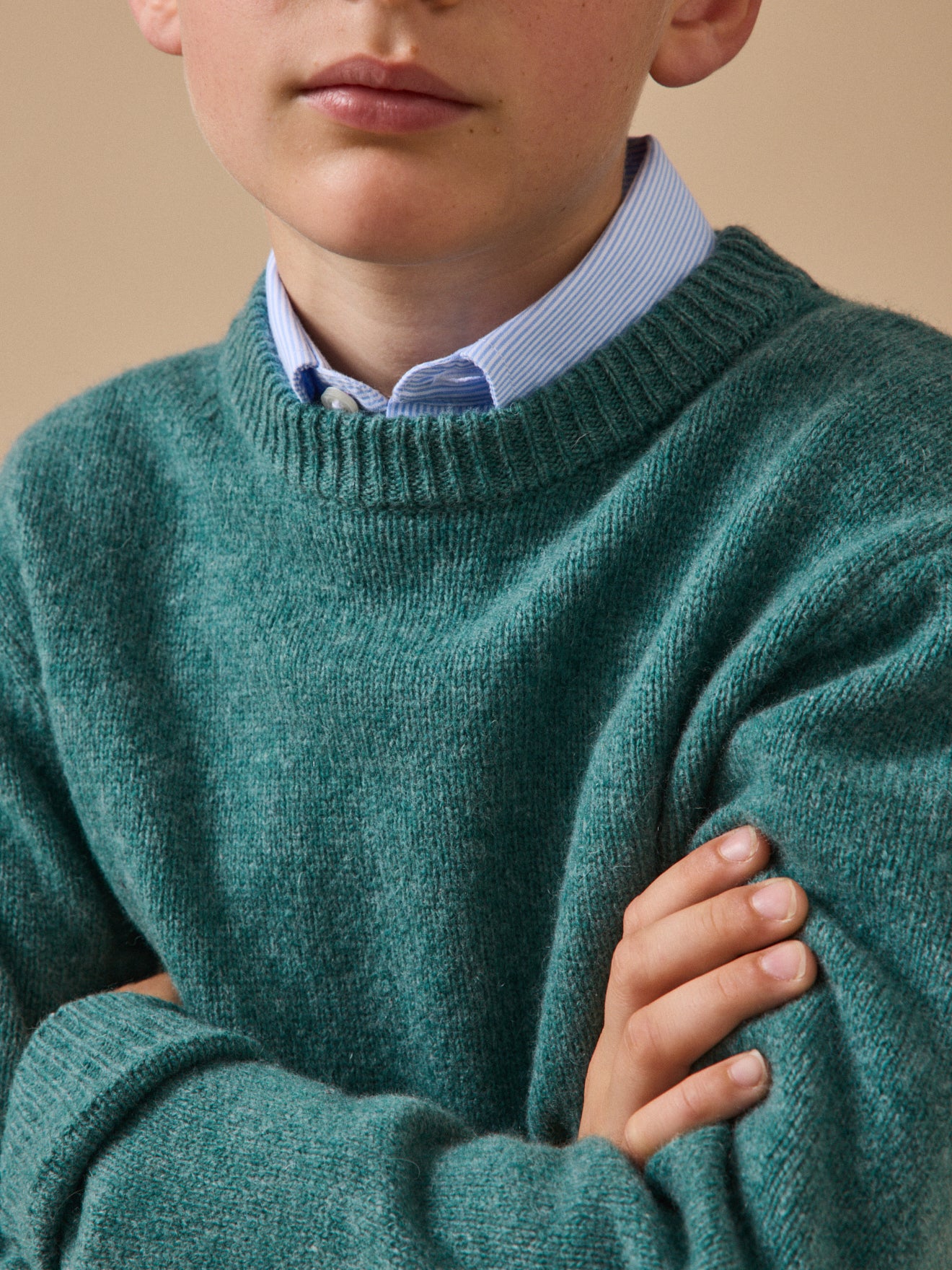 Pull Garçon en laine merinos