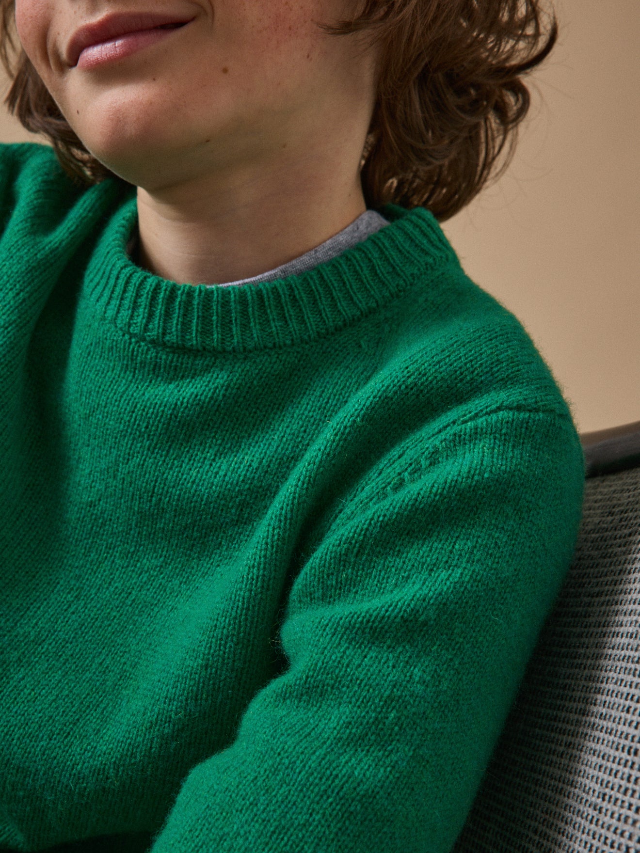 Pull Garçon en laine merinos