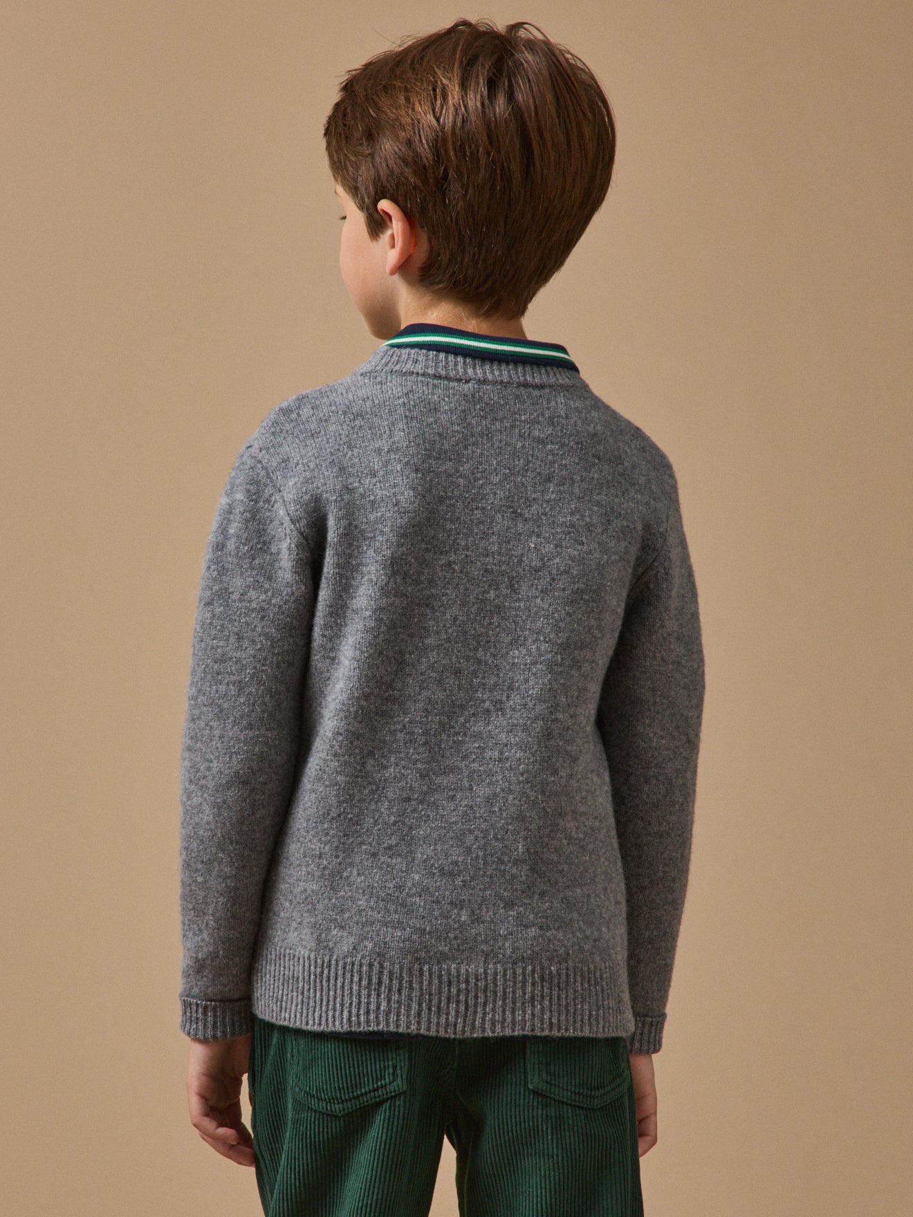 Pull Garçon en laine merinos