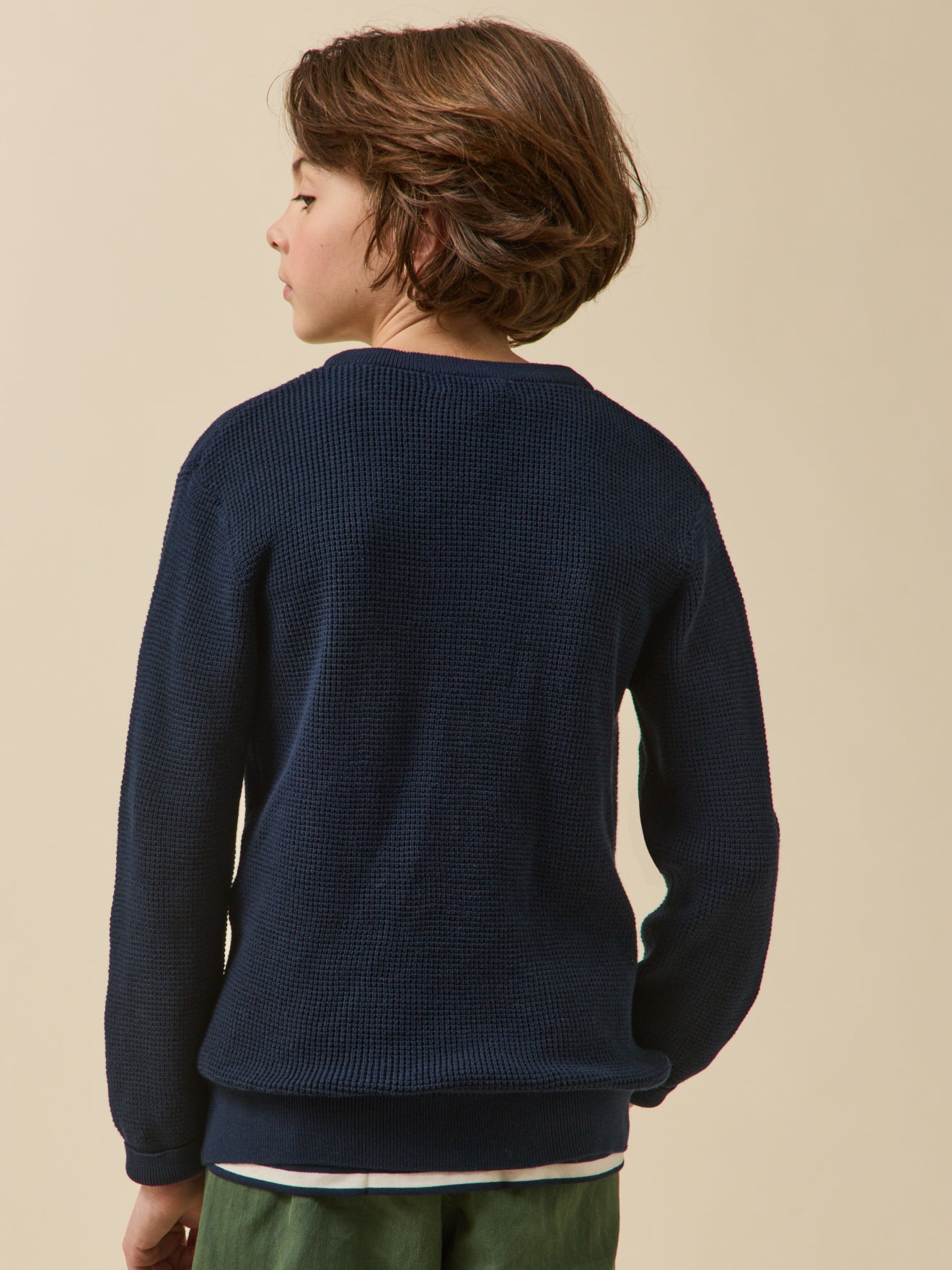 Pull point fantaisie Garçon