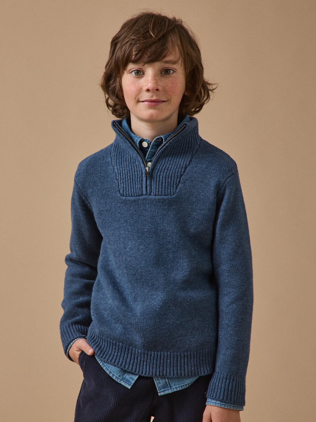 Pull col camionneur Garçon